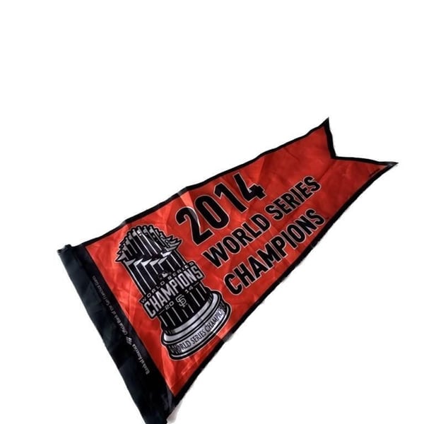 San Francisco Giants 2014 World Series Champions Commemorative Pennant Flag