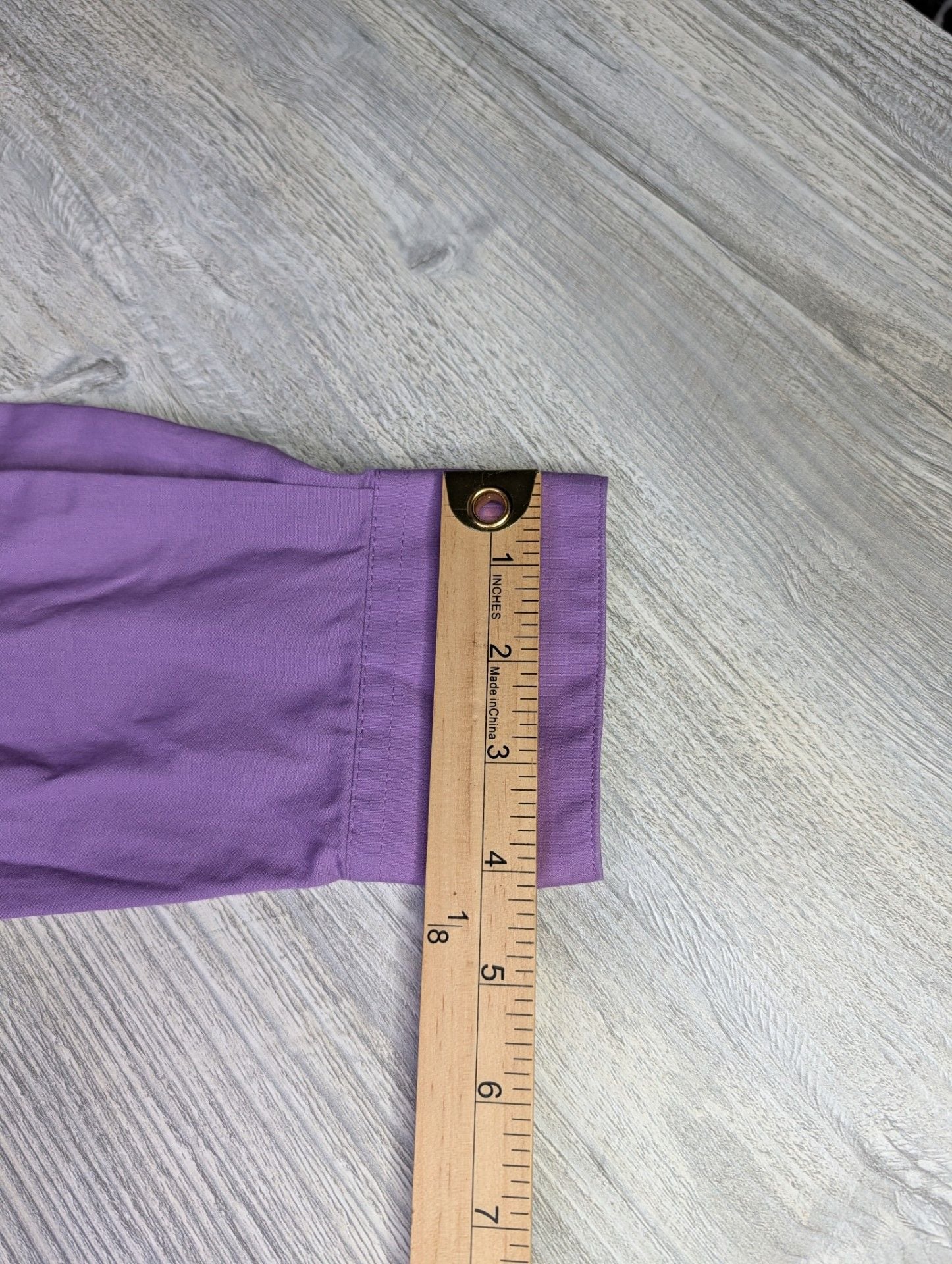 Croft & Barrow Classic Fit Men's Long Sleeve Dress Shirt, Size M Purple 6