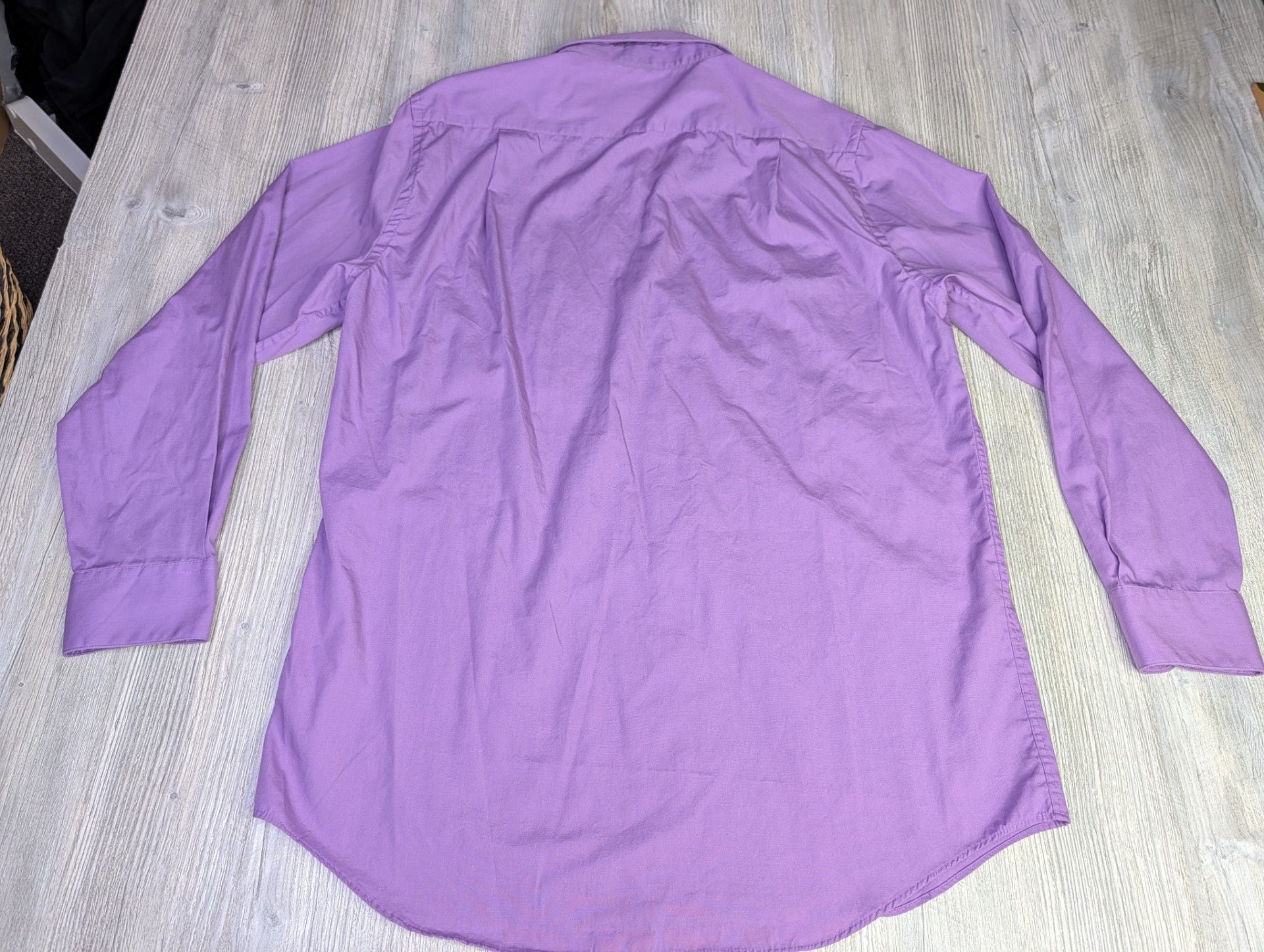 Croft & Barrow Classic Fit Men's Long Sleeve Dress Shirt, Size M Purple 11