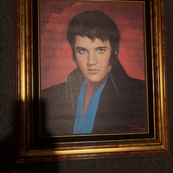 Collectors Oil Painting Elvis Presley