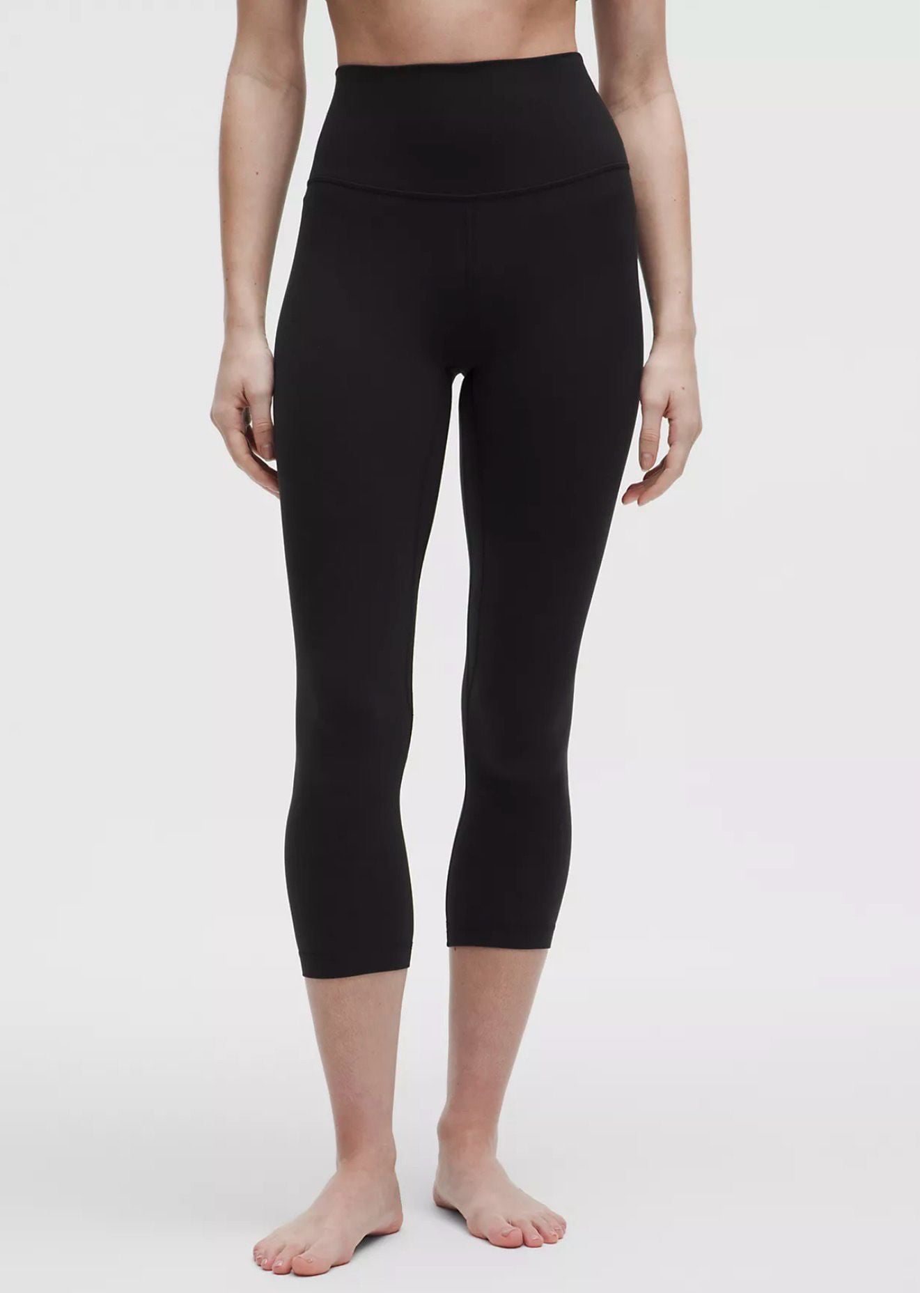 Lululemon Athletica Women's High-Rise Black Cropped Leggings 2