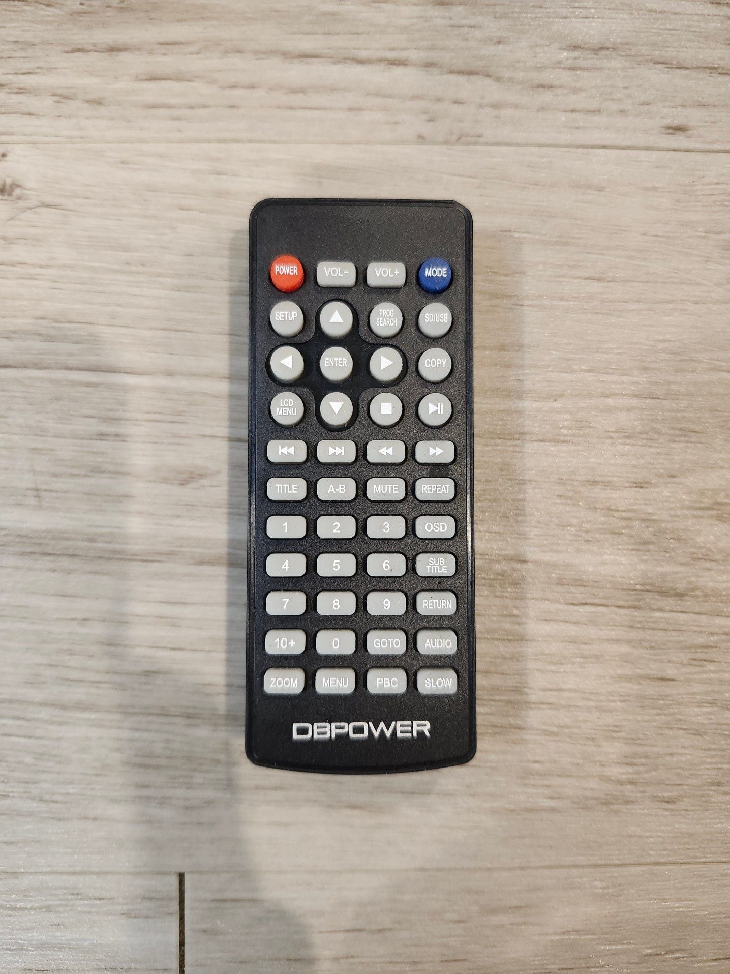 DBPOWER Universal Remote Control for Portable DVD Players 1