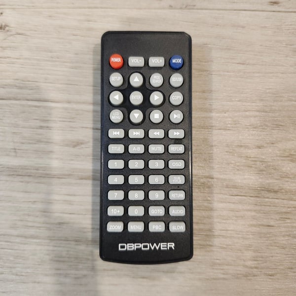 DBPOWER Universal Remote Control for Portable DVD Players