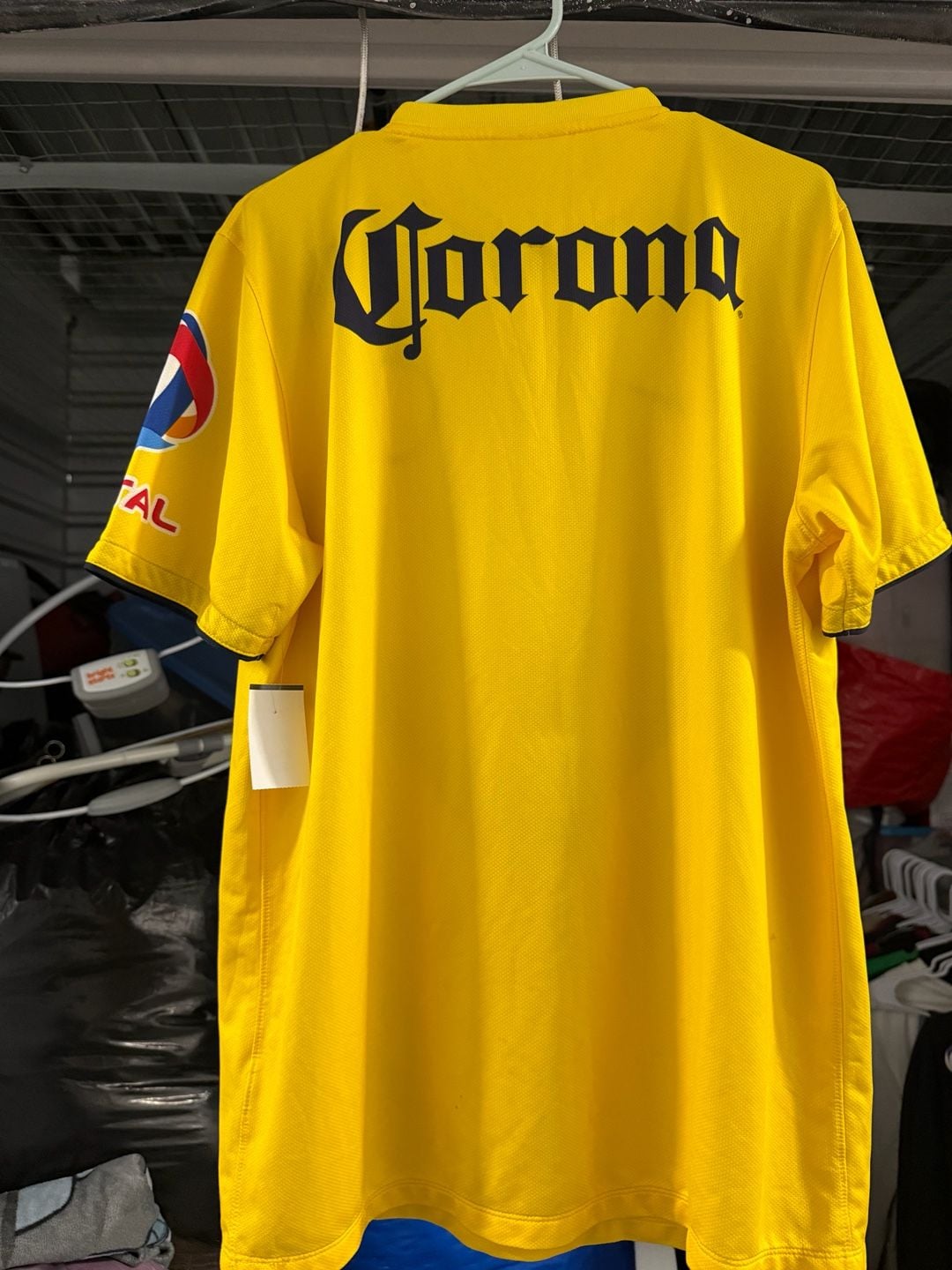 Nike Club América 2013-2014 Home Soccer Jersey (Bimbo/Coca-Cola) 7