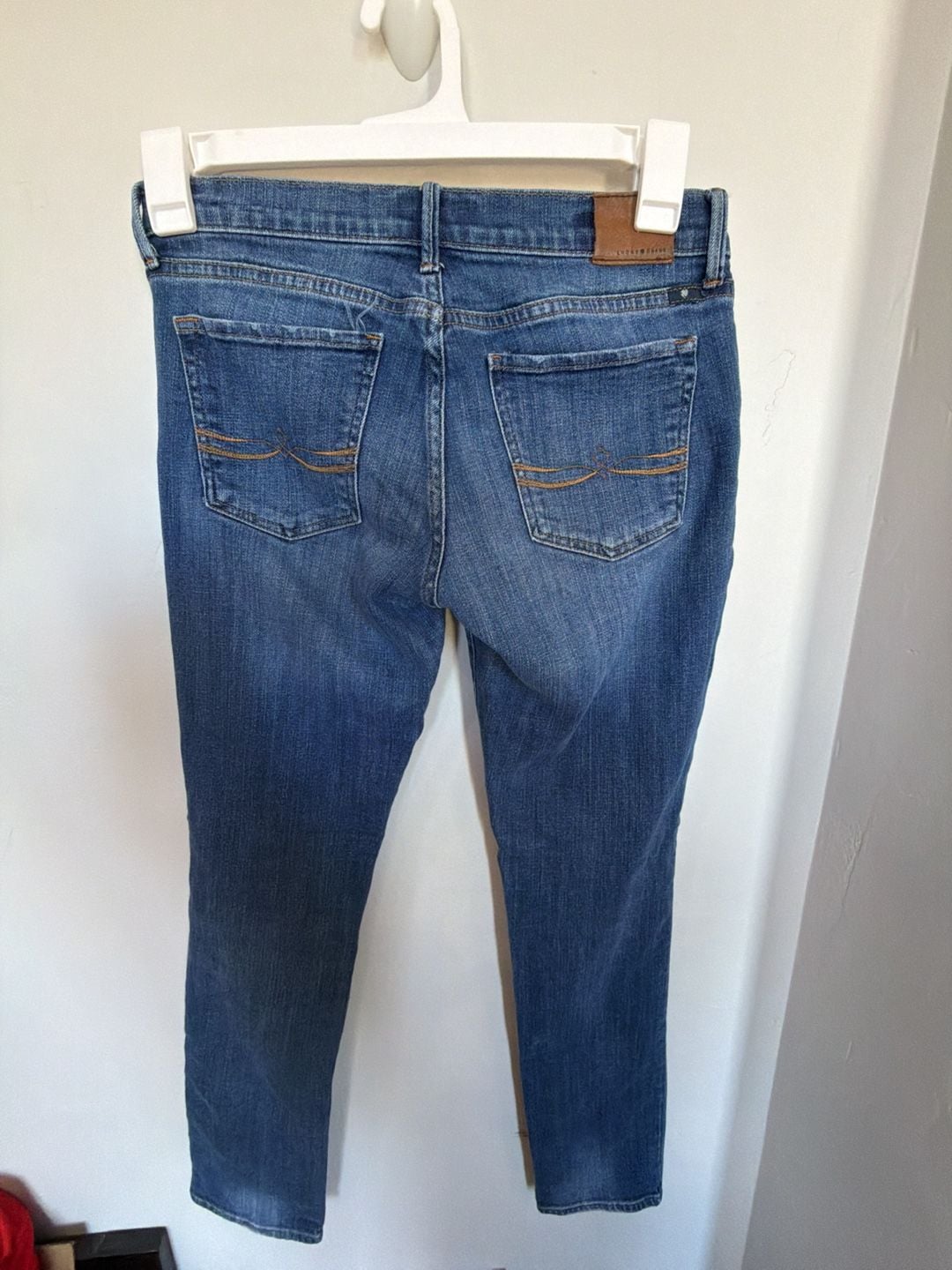 Lucky Brand Handcrafted Mid Rise Straight Leg Medium Wash Jeans Size 2/26 5