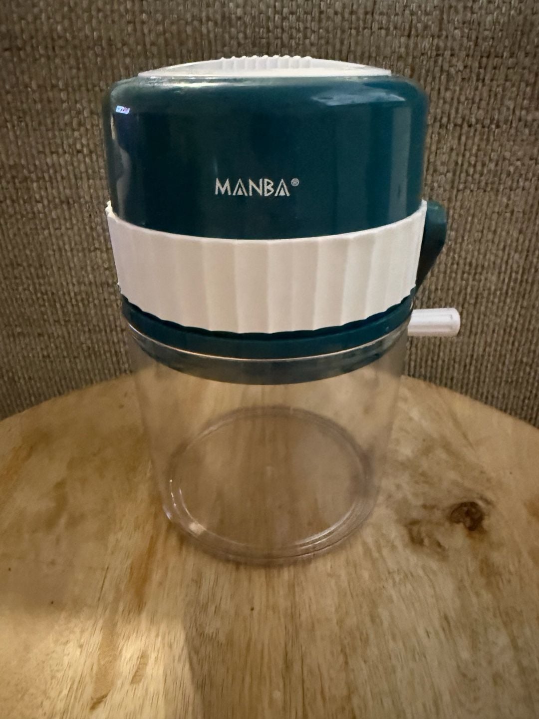 MANBA Manual Ice Crusher and Vegetable Chopper with Crank Handle 1