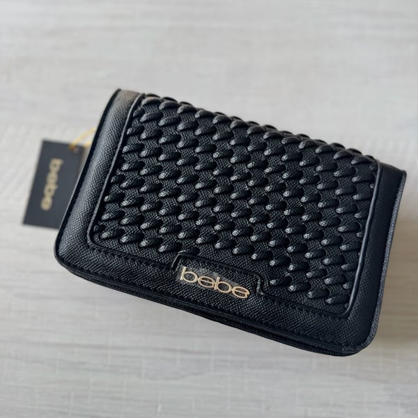 bebe Katriel Crossbody Bag in Black