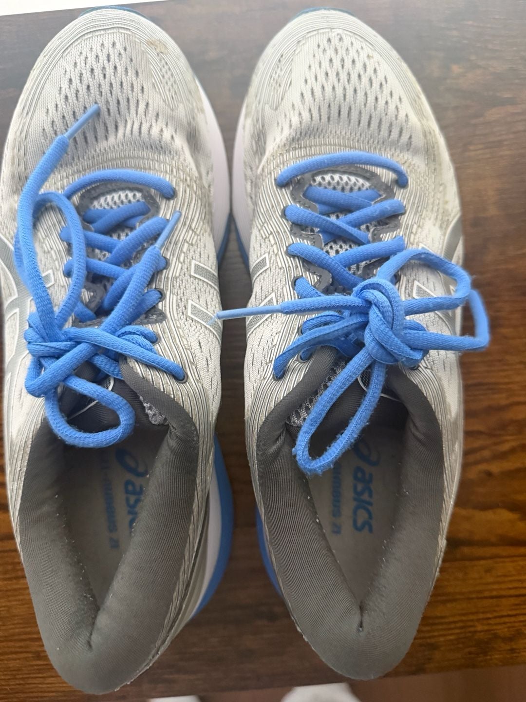 ASICS Gel-Nimbus 21 Women's Running Shoes Mid Grey Blue 2