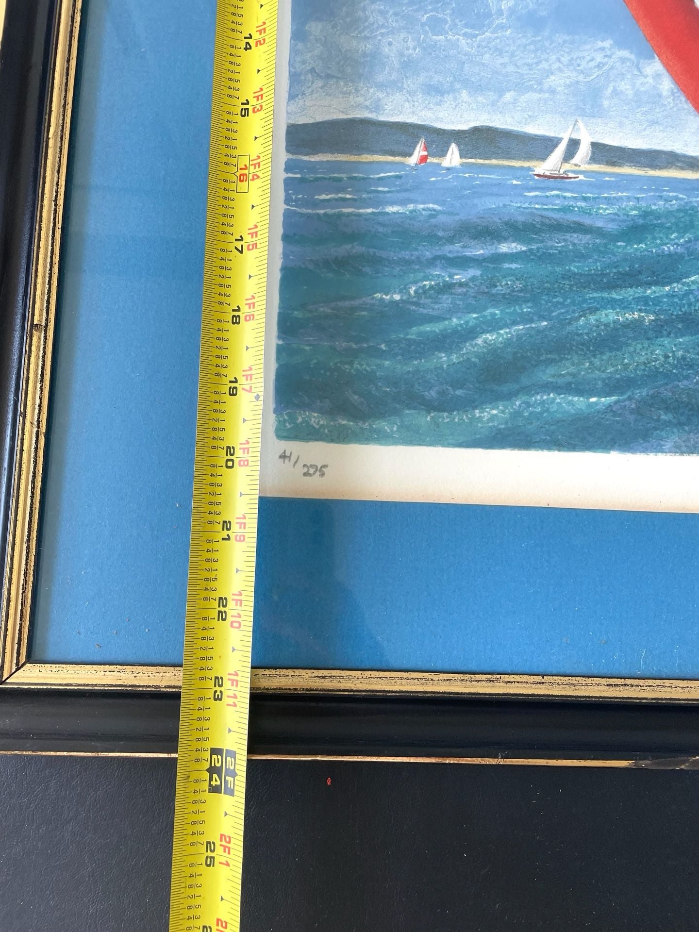 Alexander Packham Signed and Numbered Limited Edition Sailing Yacht Lithograph 9