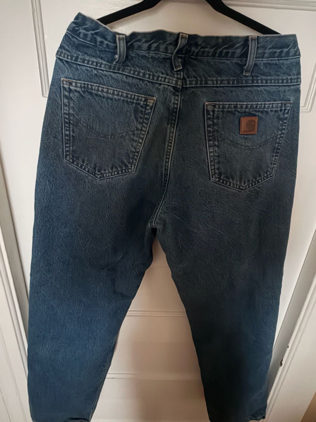 Carhartt Relaxed Fit Flannel-Lined Denim Jeans 3