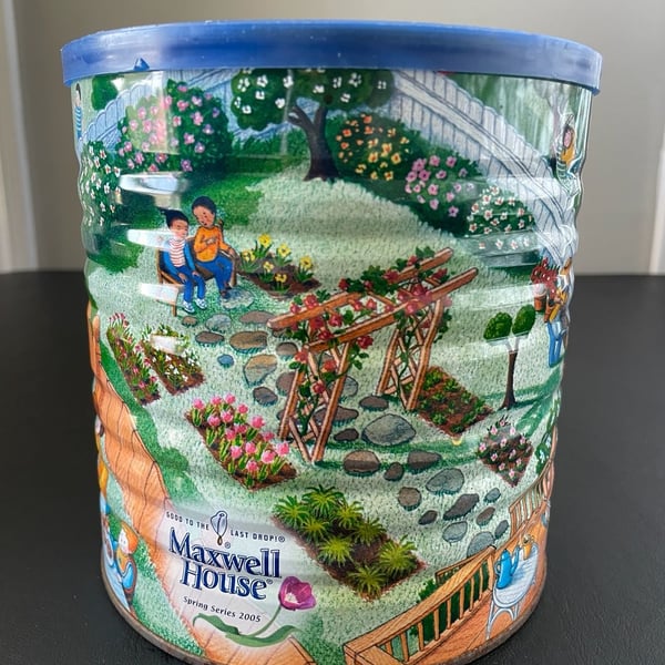 Maxwell House Spring Series 2005 Good To The Last Drop Tin