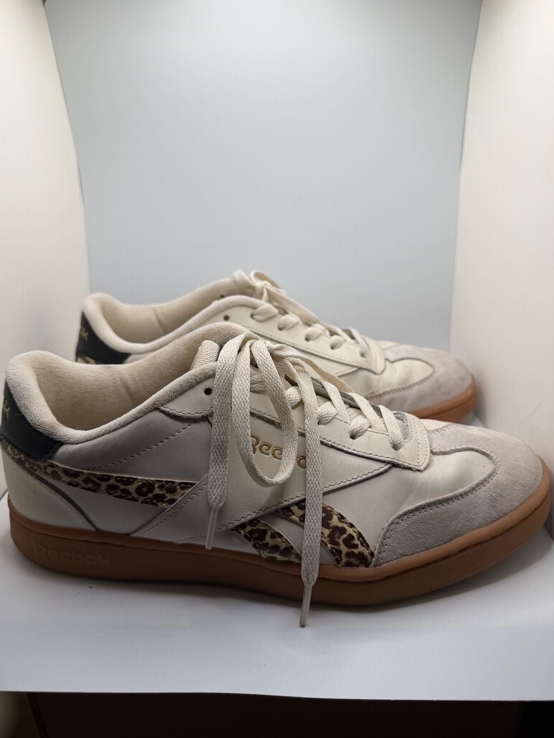 Reebok Club C 85 Sneakers with Leopard Print Detail 2