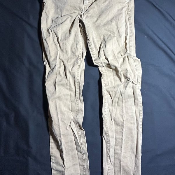 Aeropostale Men's Skinny Fit Chino Pants Tan 32x34