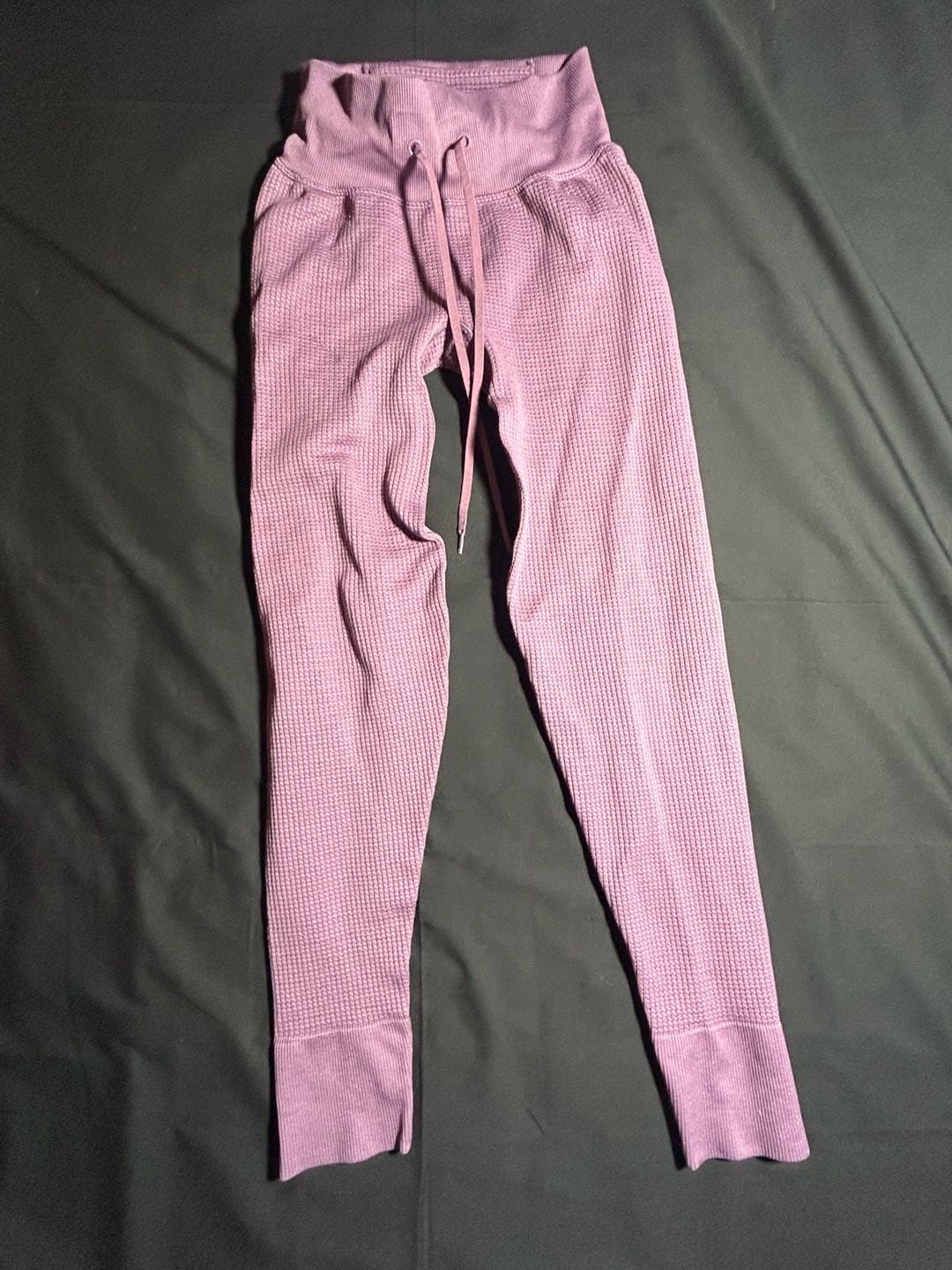 PINK Active Waffle Knit Jogger Pants 2