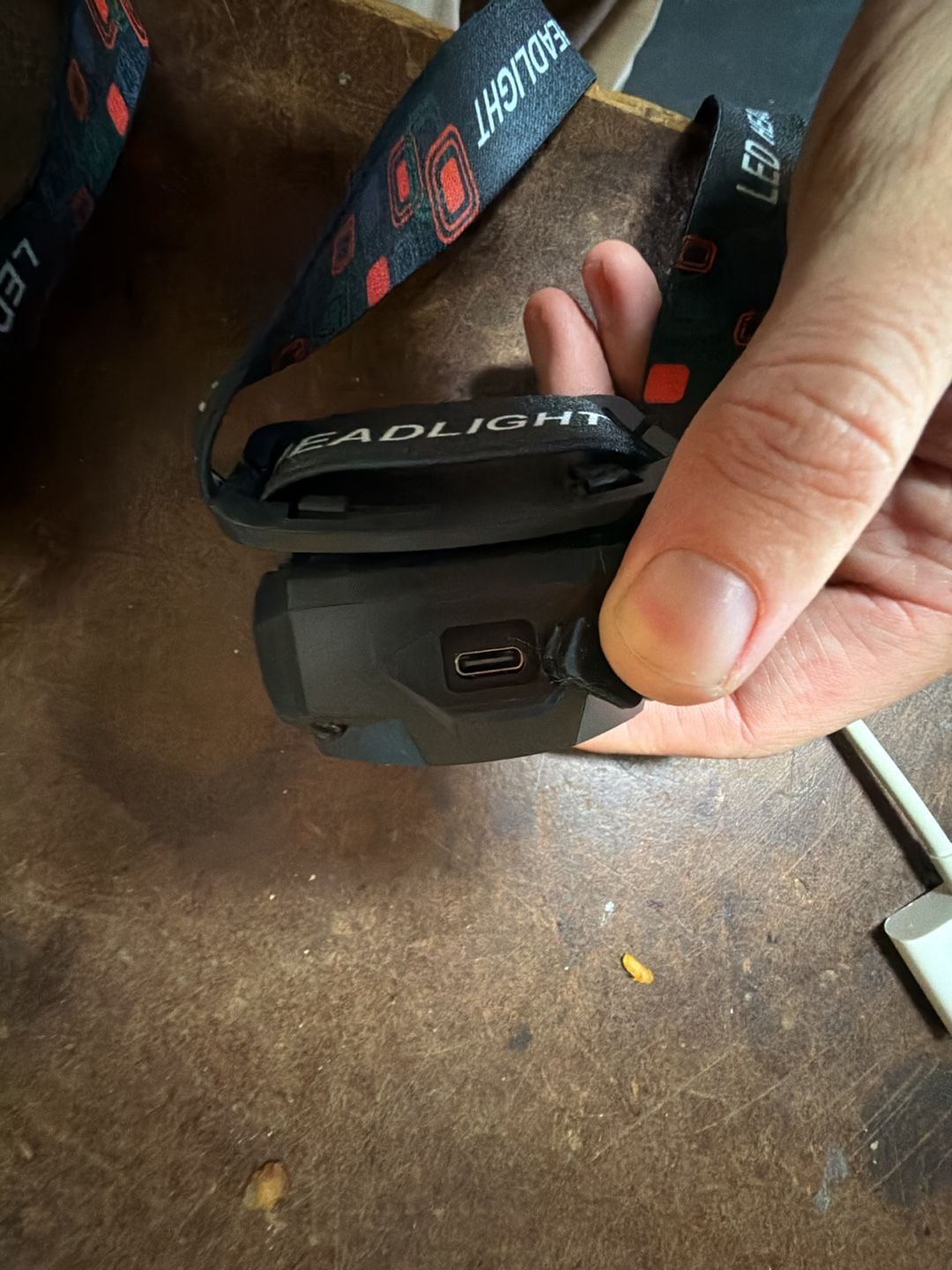 USB Rechargeable LED Headlamp with Motion Sensor and Red Light Mode 3