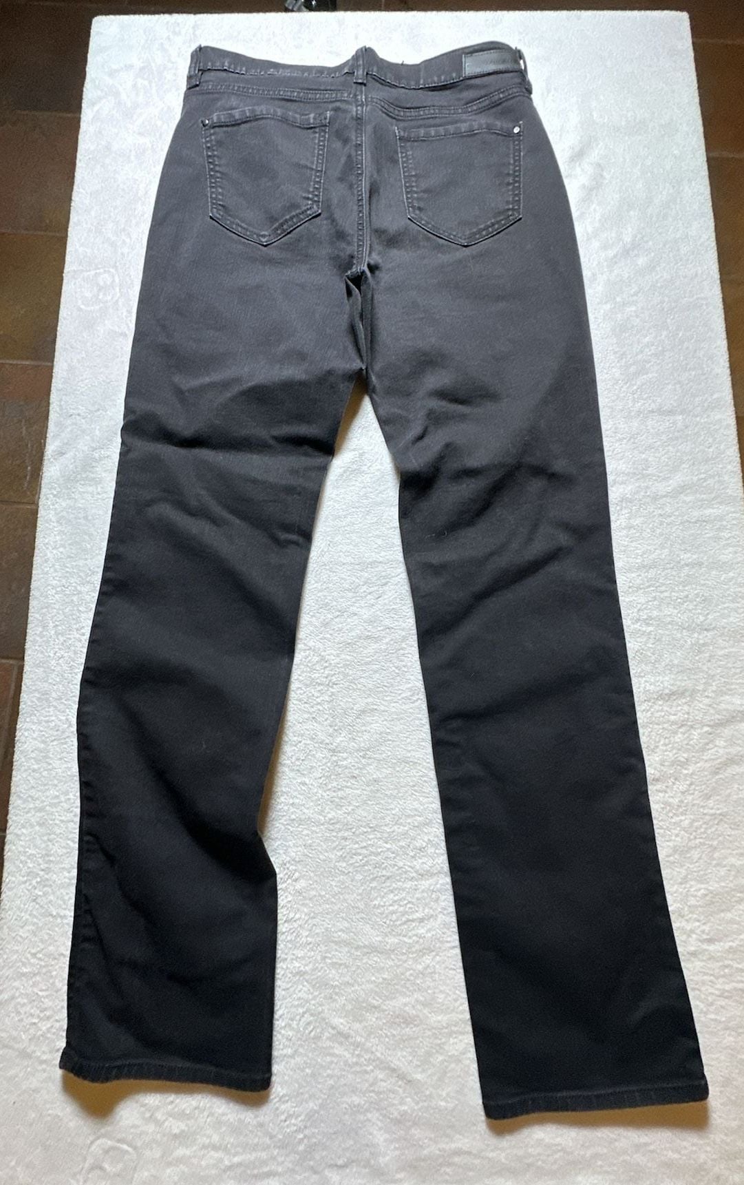 DKNY Jeans Women's Black Straight Leg Denim Pants Size 6 5