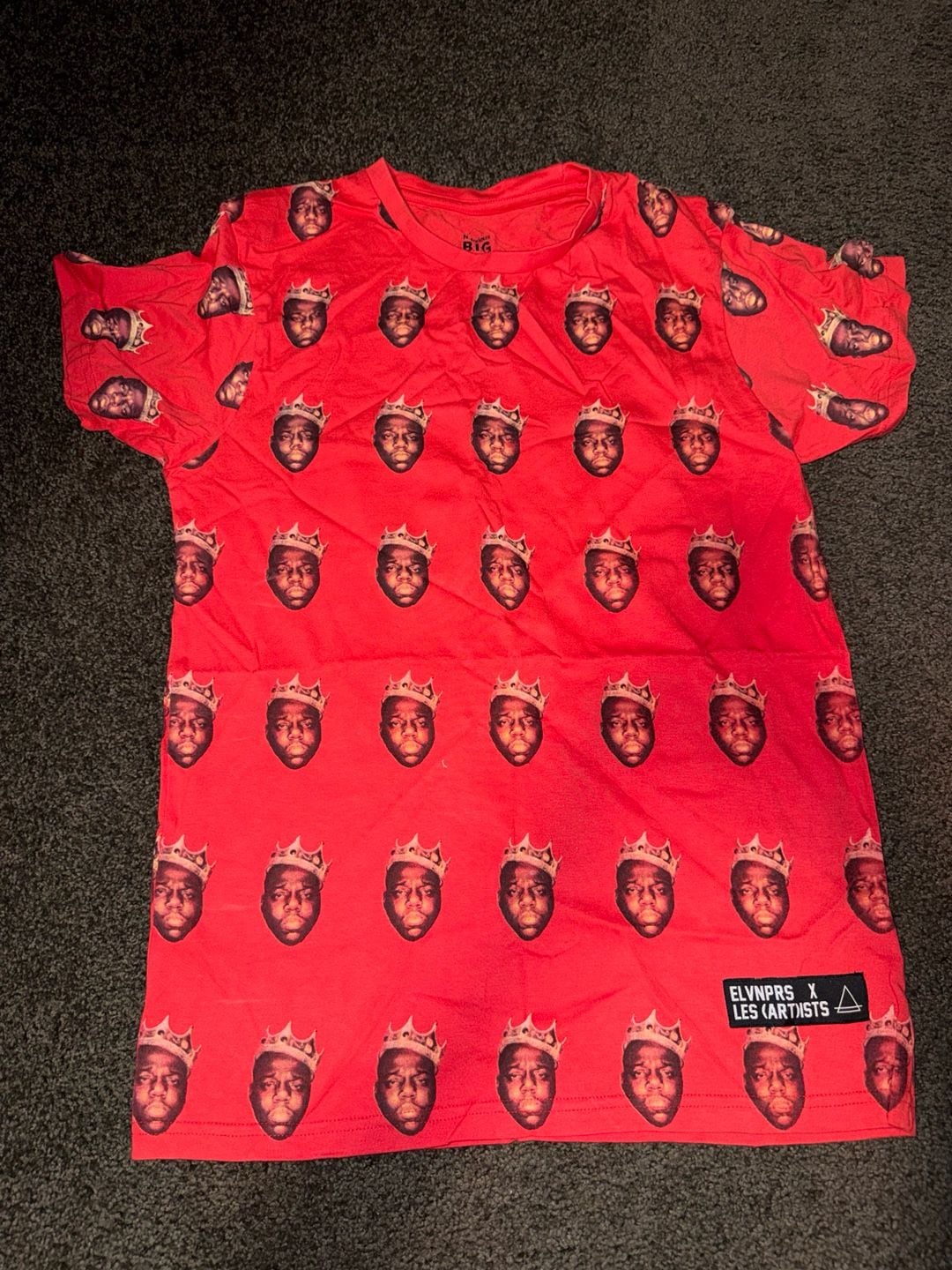 Eleven Paris x Notorious B.I.G. 'Biggie 97' Print T-Shirt Men’s size S 1