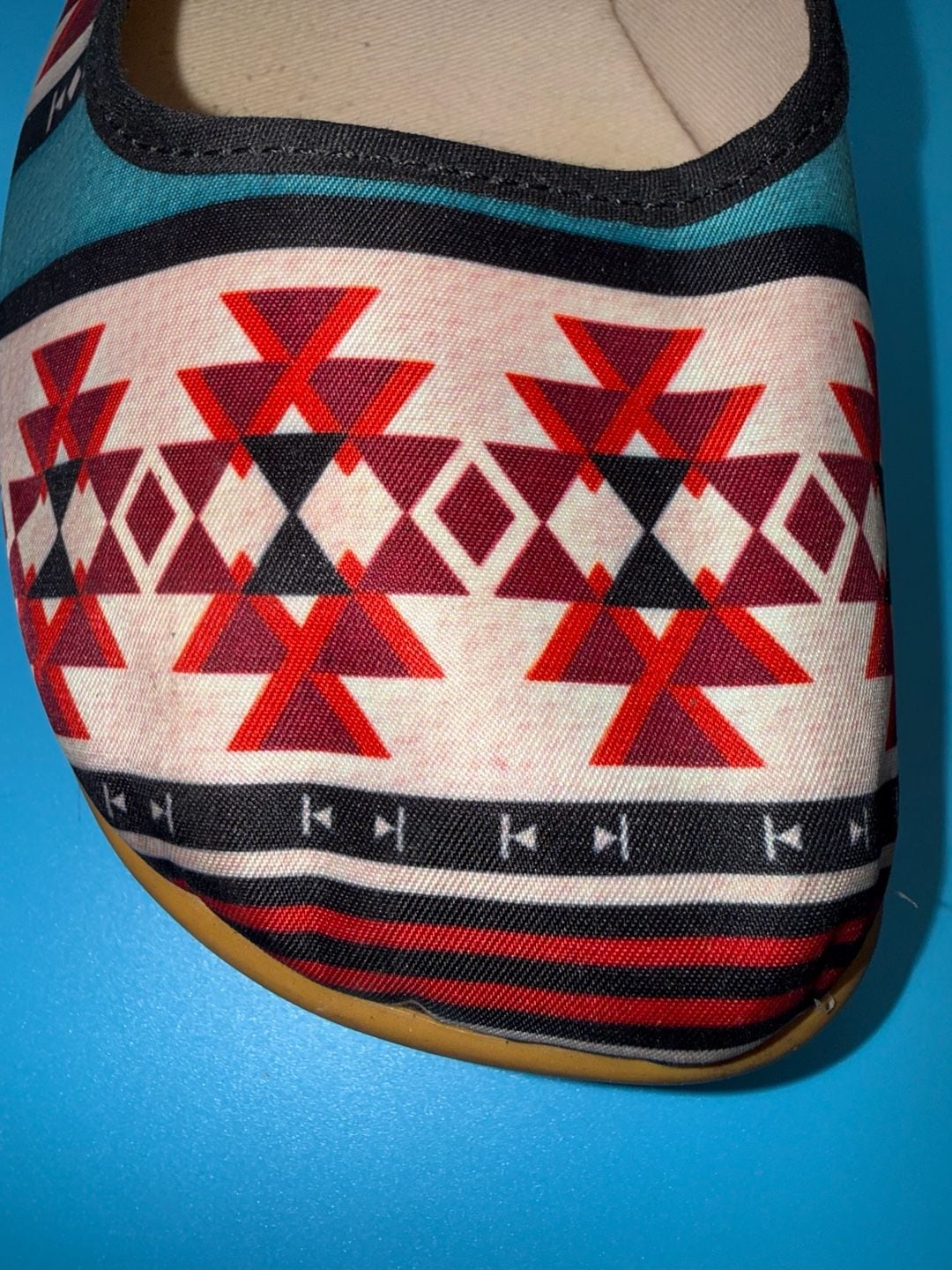 Hot Chocolate Design Chocolaticas Women's Mary Jane Flats in Aztec/Tribal Print multi 6