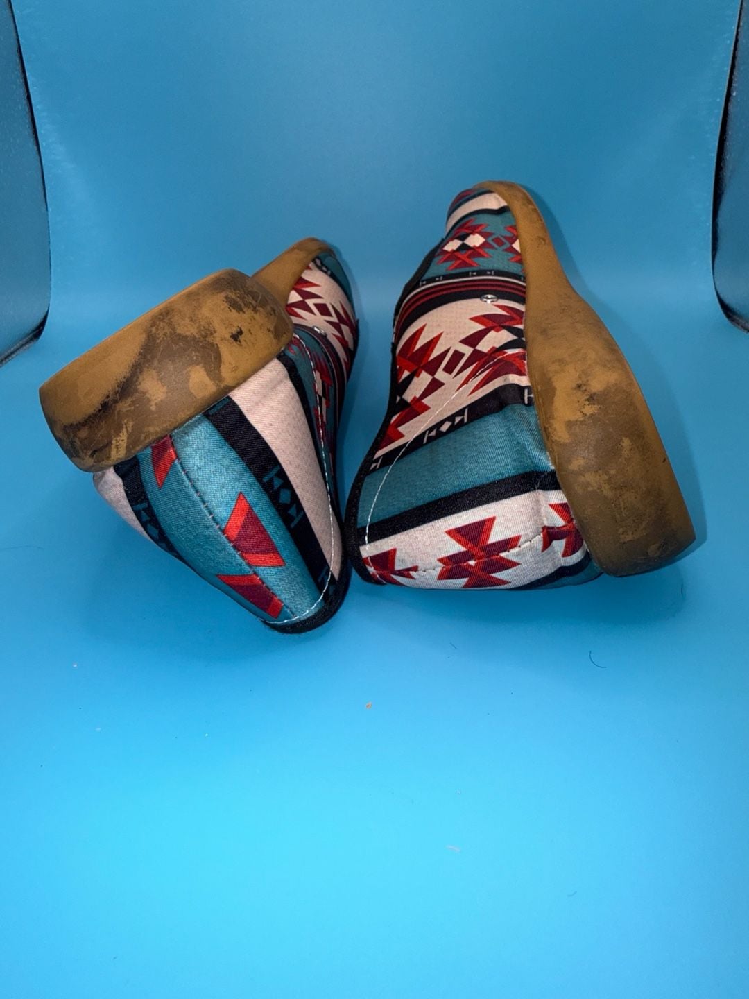 Hot Chocolate Design Chocolaticas Women's Mary Jane Flats in Aztec/Tribal Print multi 11