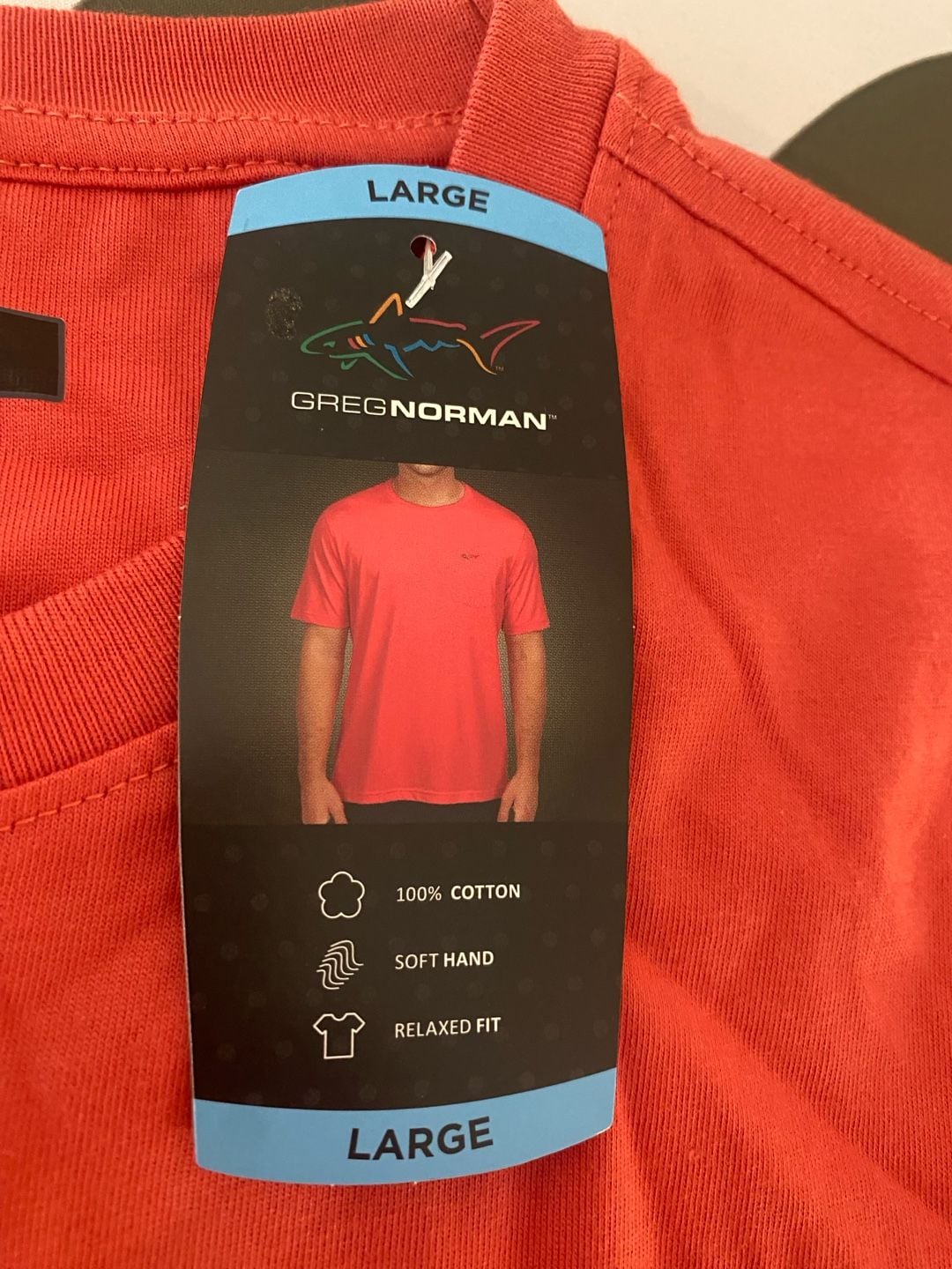 Greg Norman Men's Chest Pocket Relaxed Fit Short Sleeve T-Shirt 3