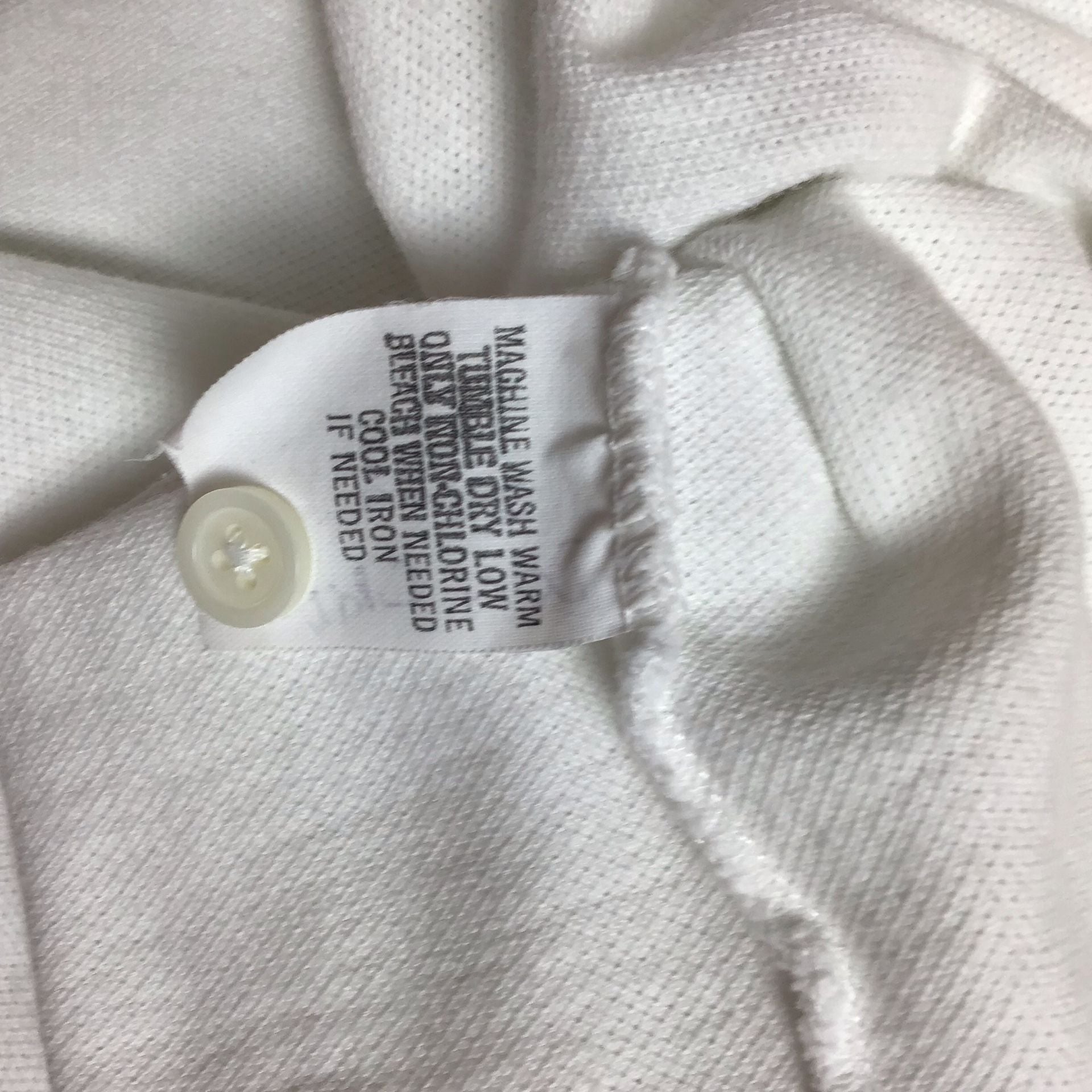 Brooks Brothers White Pique Polo Shirt with Golden Fleece Logo 10