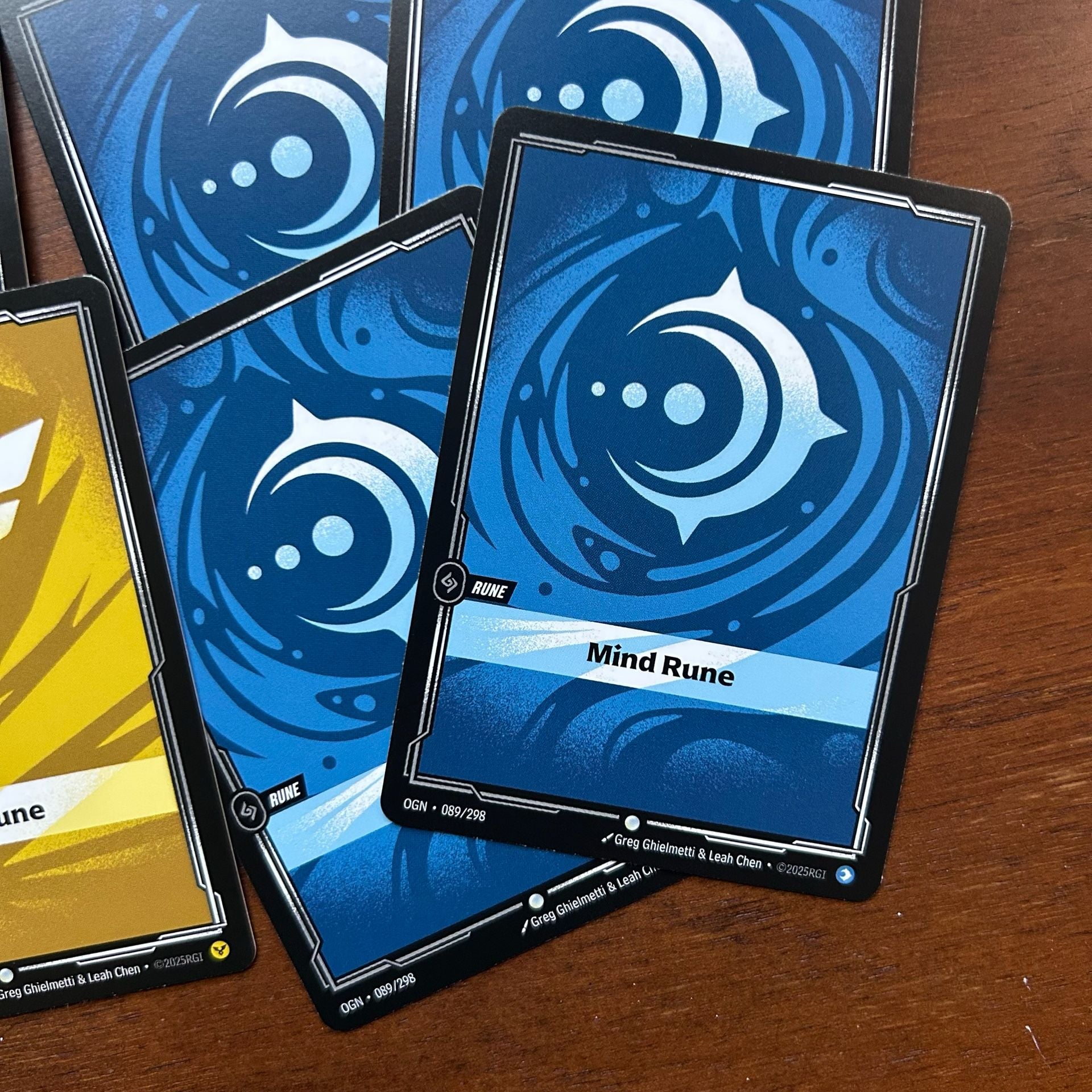 Riftbound League of Legends TCG Rune Collection - Order and Mind Runes 3