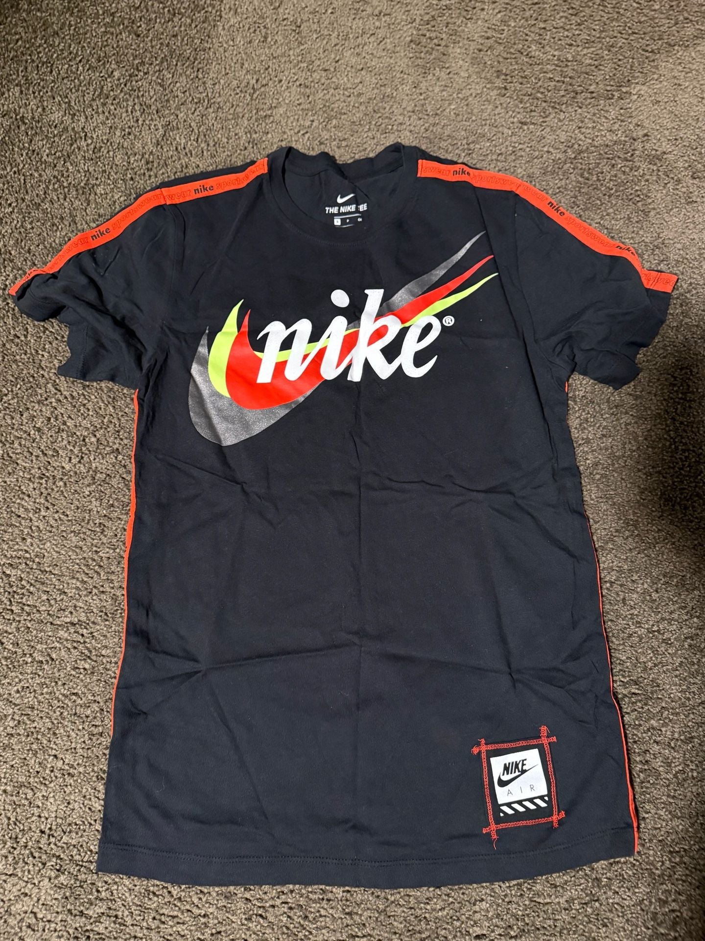 NIKE Air Retro Futura Tape Tee Men's S 1