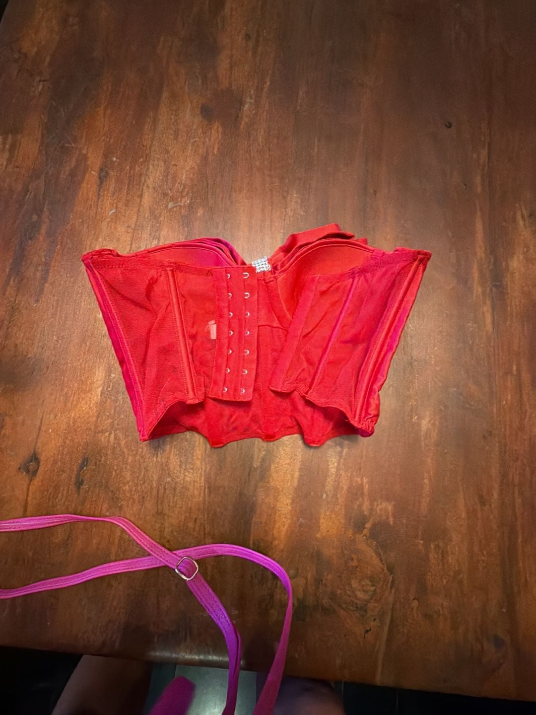 Victoria's Secret Bow Red Bra Top 3
