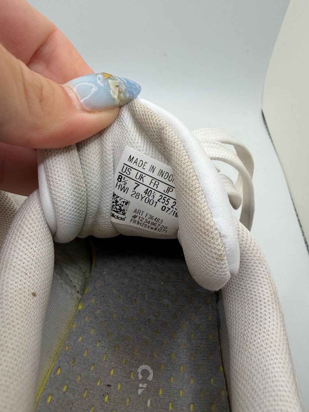 Women’s Adidas Grand Court Footwear White Size 8.5 7