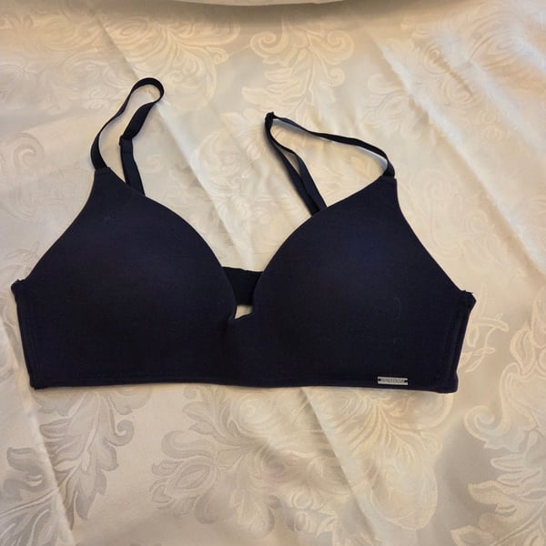 Nautica Intimates Navy Blue Lightly Lined Super Soft T-shirt Bra