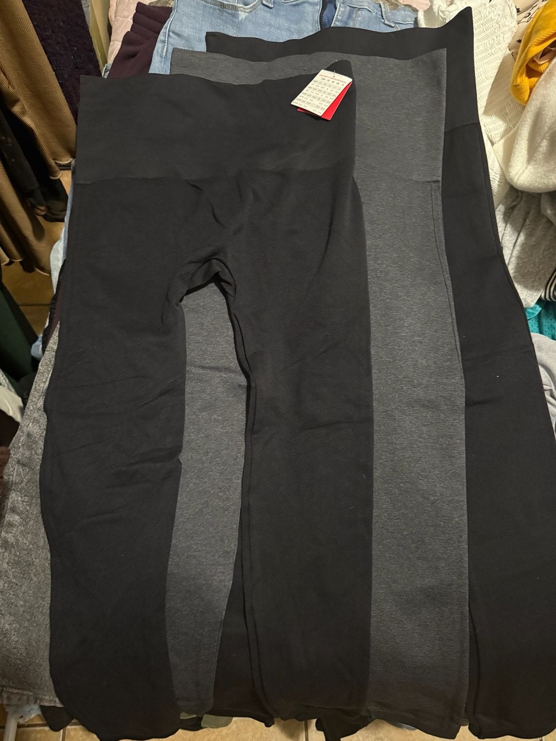 Bundle Spanx Look at Me Now High-Waisted Seamless Ankle Leggings Size 1X 1