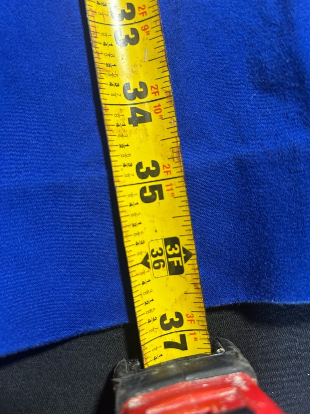 Lauren Ralph Lauren Royal Blue Stretch Dress Pants with Gold Buttons 6