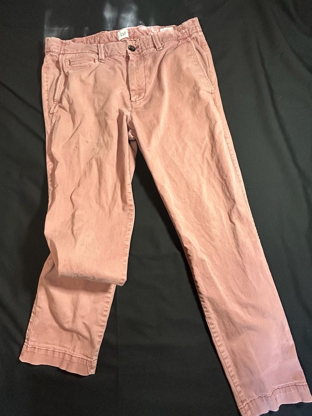 GAP Slim Fit Chino Pants Pink 1