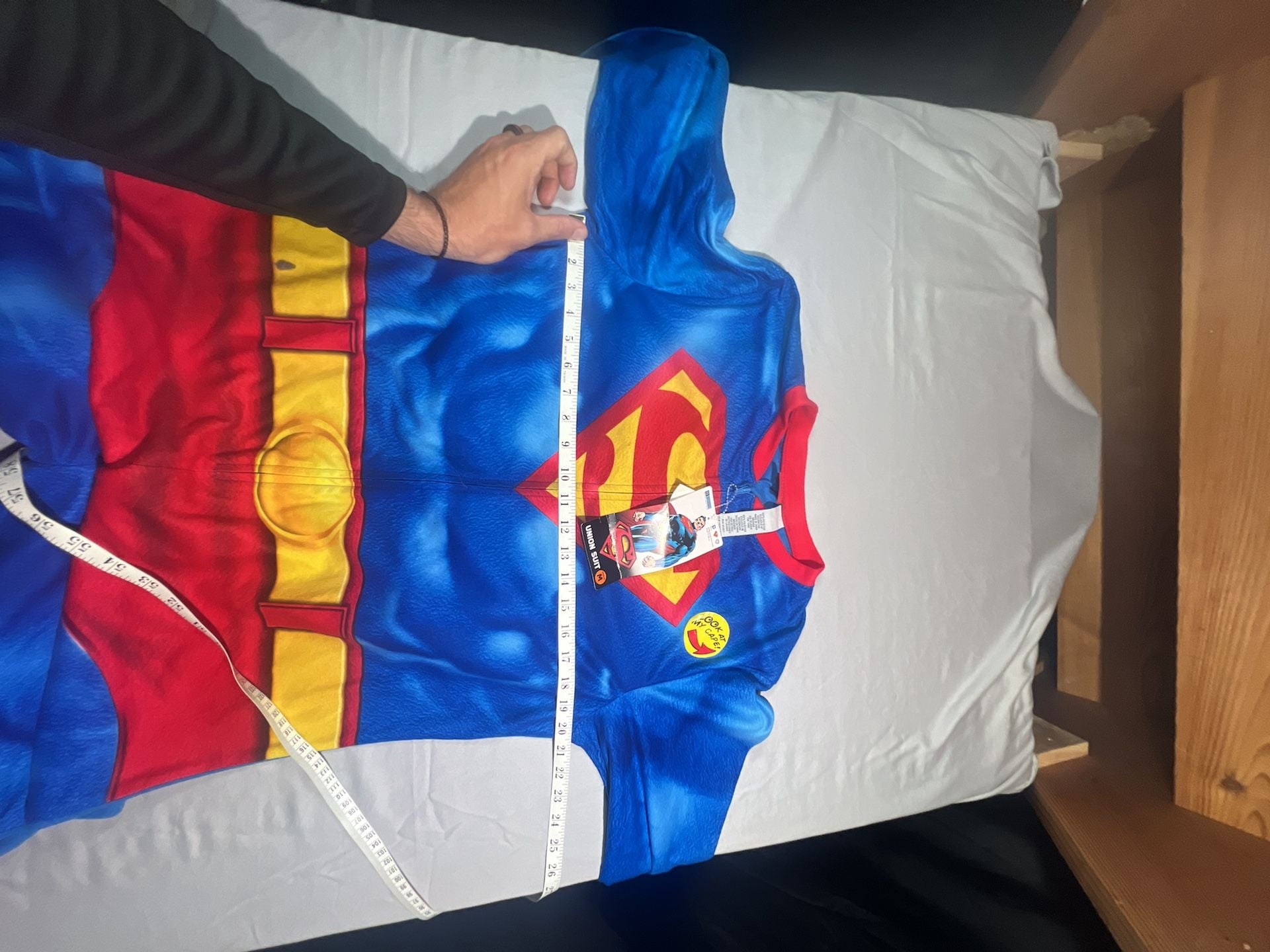 Briefly Stated DC Comics Superman Union Suit with Attached Cape 4