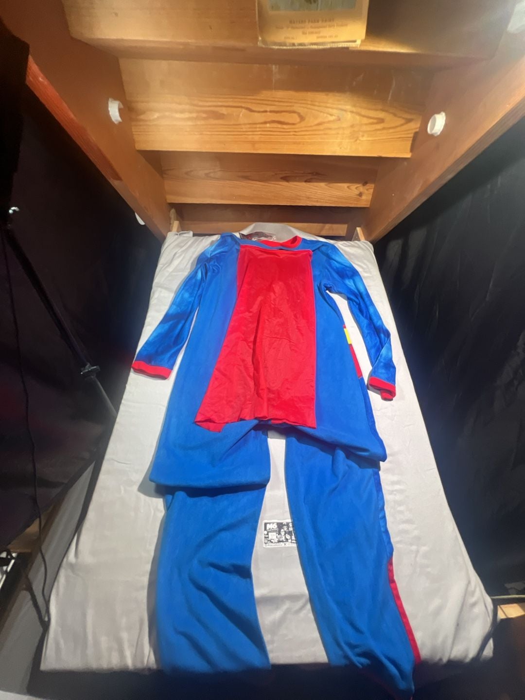 Briefly Stated DC Comics Superman Union Suit with Attached Cape 7