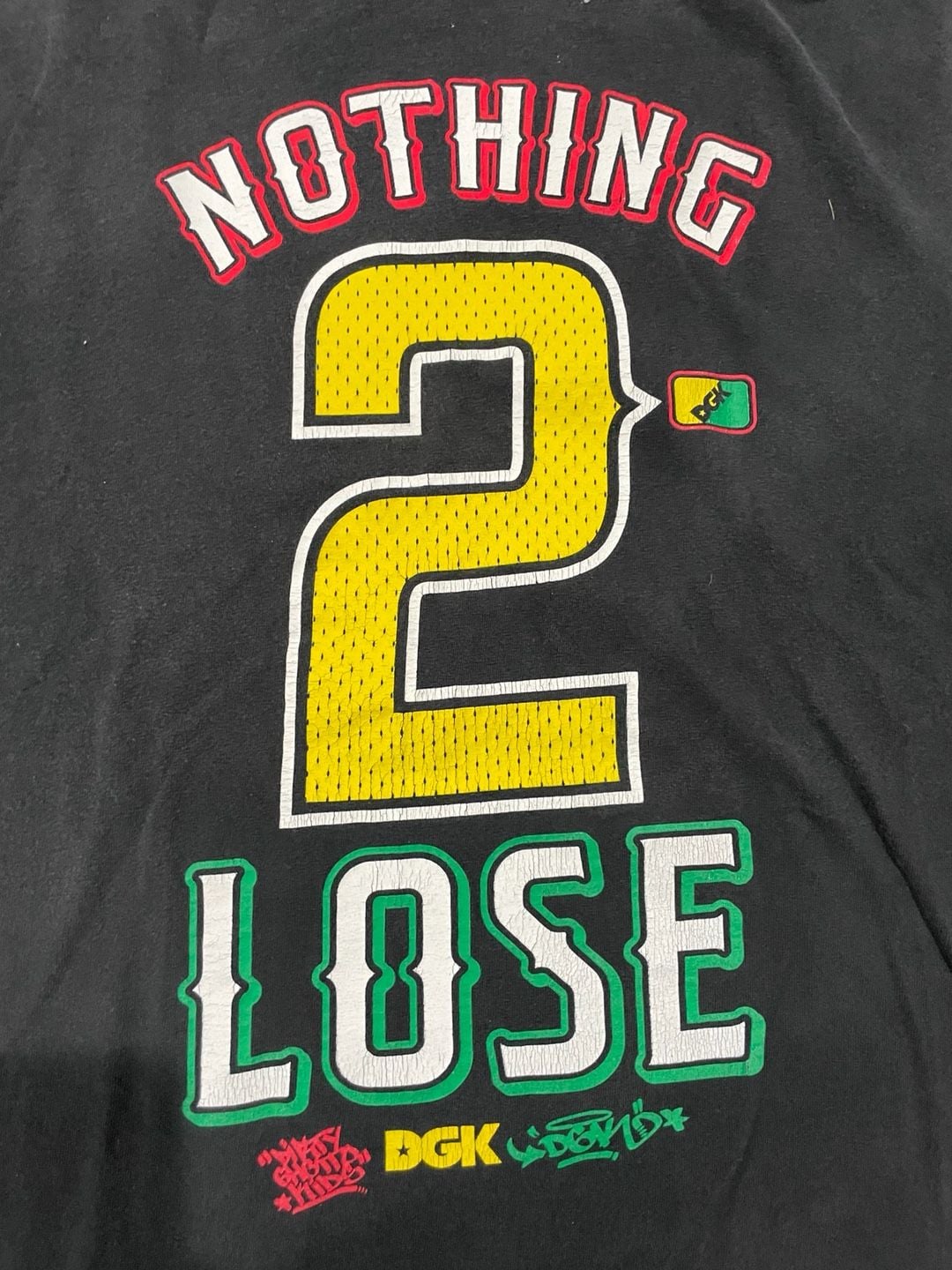 Dirty Ghetto Kids Nothing 2 Lose / Everything 2 Gain T-Shirt Size Medium 3