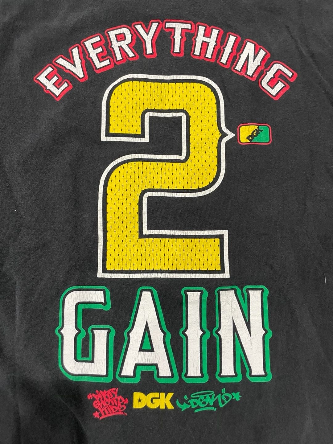 Dirty Ghetto Kids Nothing 2 Lose / Everything 2 Gain T-Shirt Size Medium 7