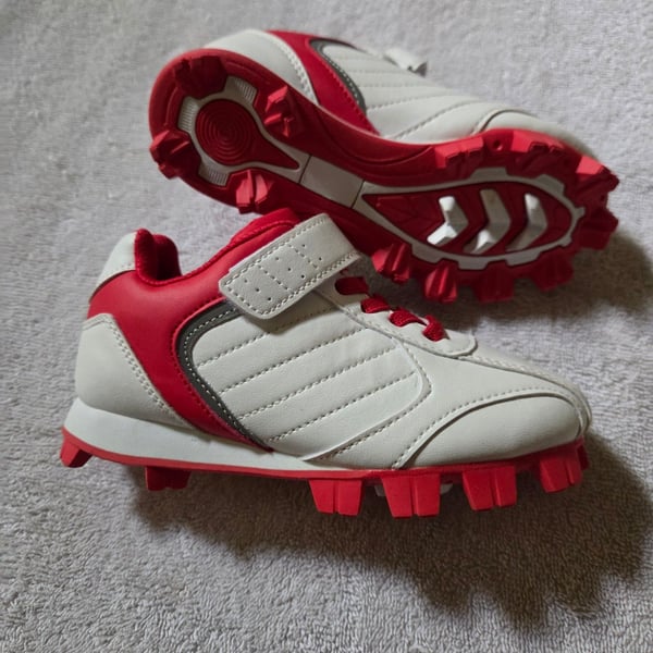 Sooneeya Kids Youth Rubber Molded Baseball/Softball Cleats