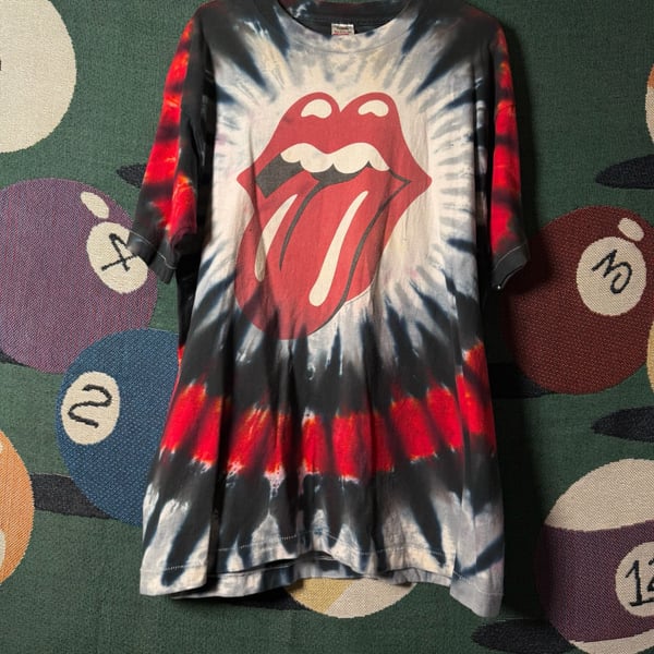 Vintage 1994 The Rolling Stones Tie-Dye Graphic T-Shirt