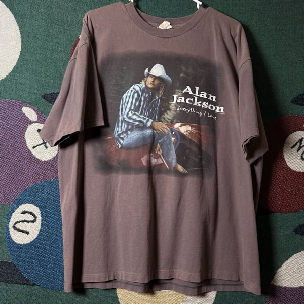 Vintage 1996 Alan Jackson Everything I Love Graphic T-Shirt