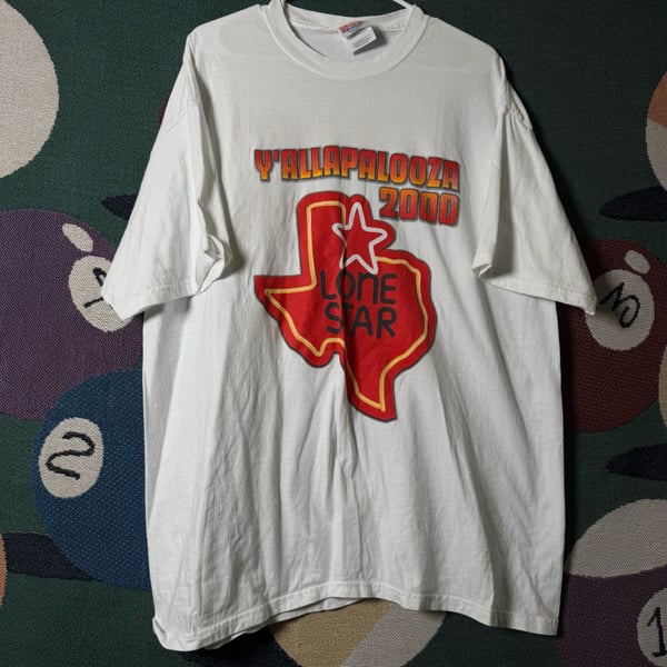 Vintage 2000 Y'allapalooza Country Music Festival T-Shirt Tracy Lawrence Lonestar