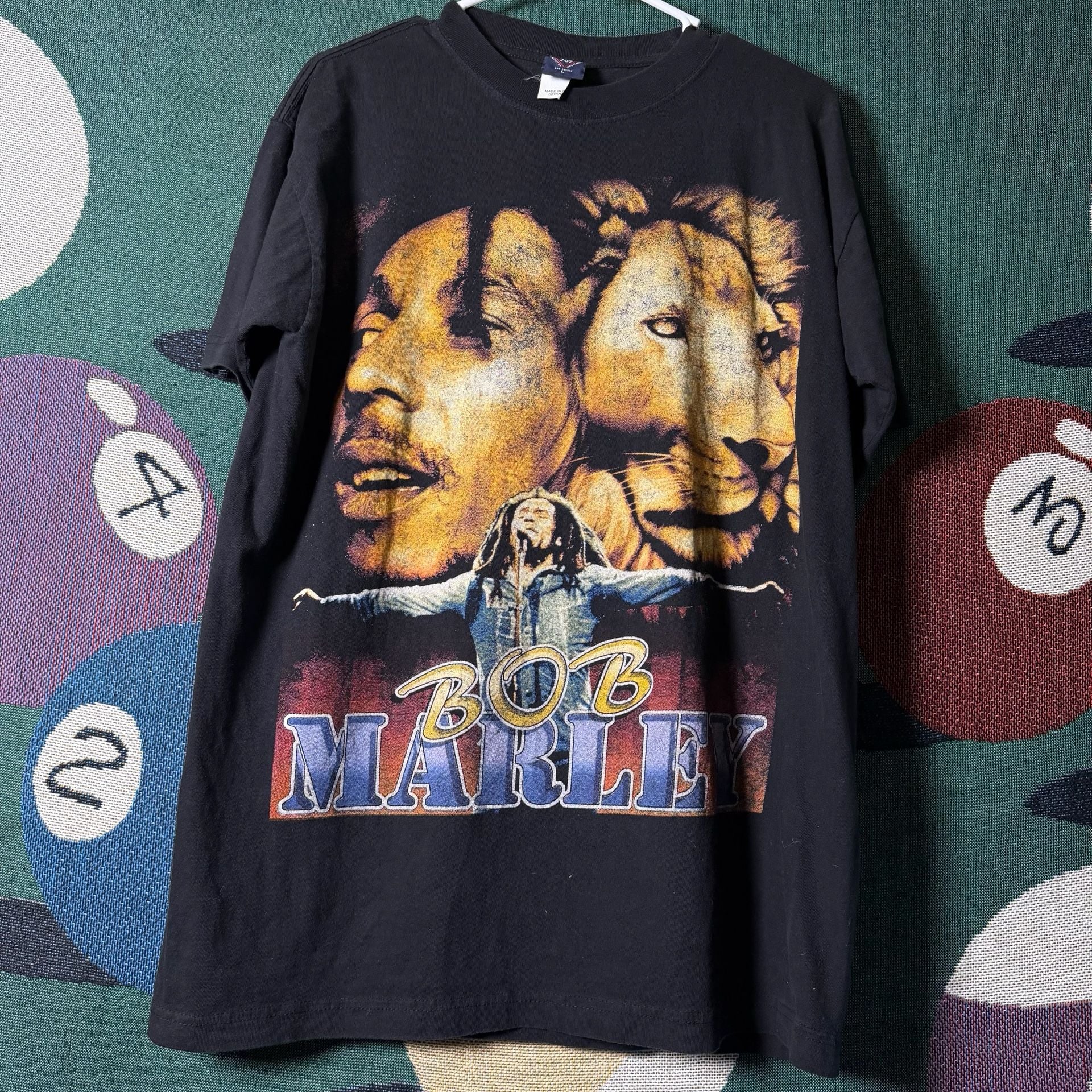 Vintage Bob Marley Catch A Fire Graphic T-Shirt 1
