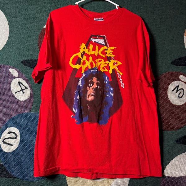 Vintage 1986 Alice Cooper The Nightmare Returns Concert Tour T-Shirt