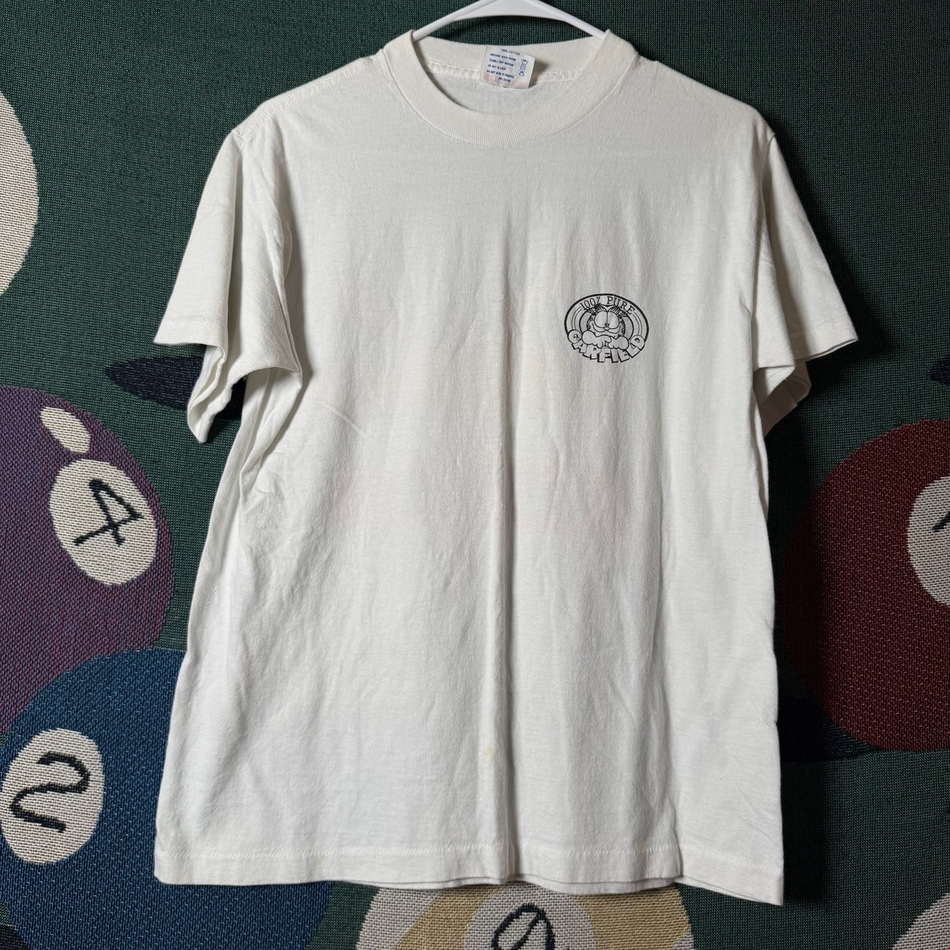 Vintage 78’ Garfield Search and Devour Graphic T-Shirt 2