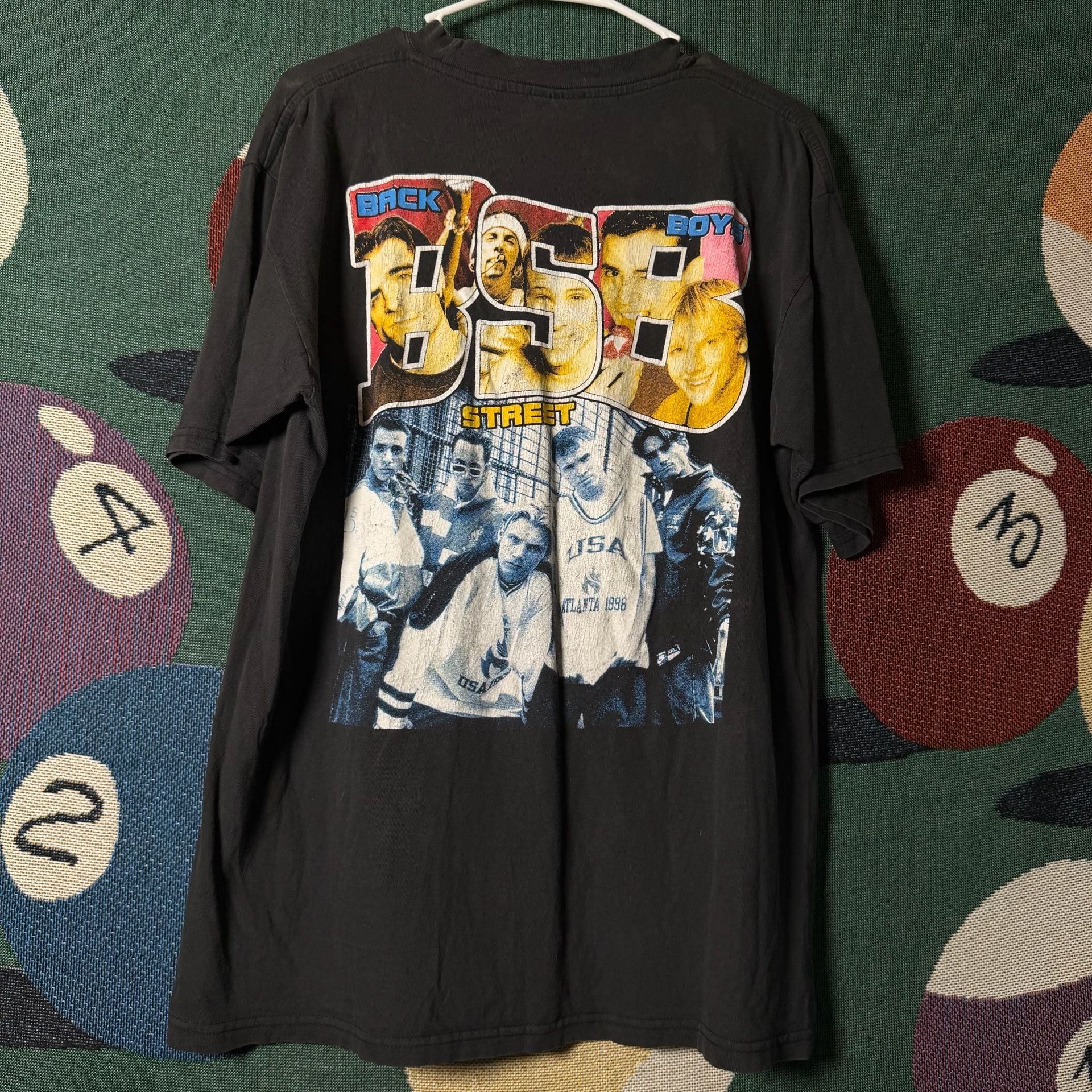 Vintage 90s Backstreet Boys BSB Graphic Double-Sided Band T-Shirt 3