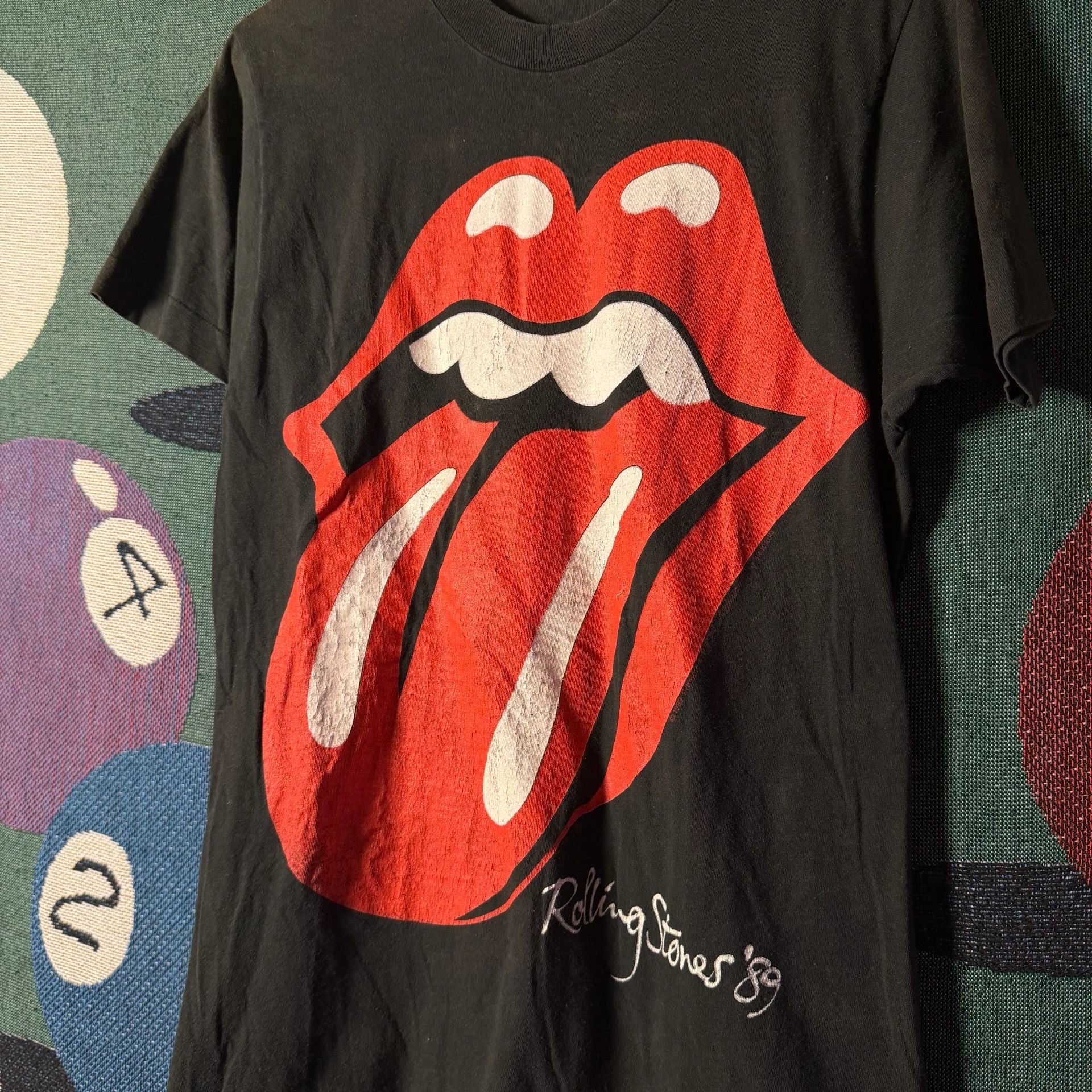 Vintage original 1989 Rolling Stones Tour T-shirt.... 4