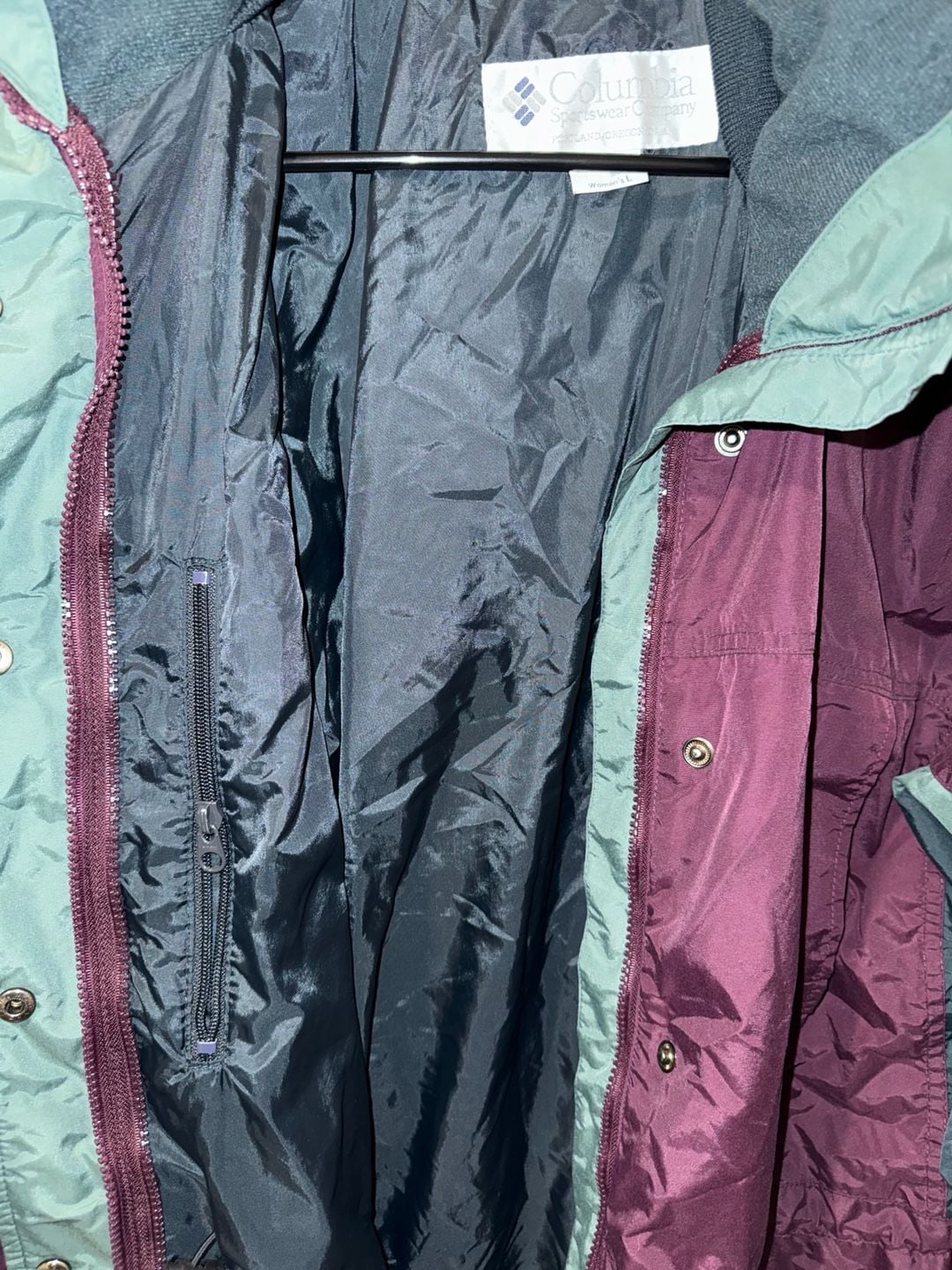Vintage Columbia Longs Peak Women's 3-in-1 Winter Ski Jacket 6