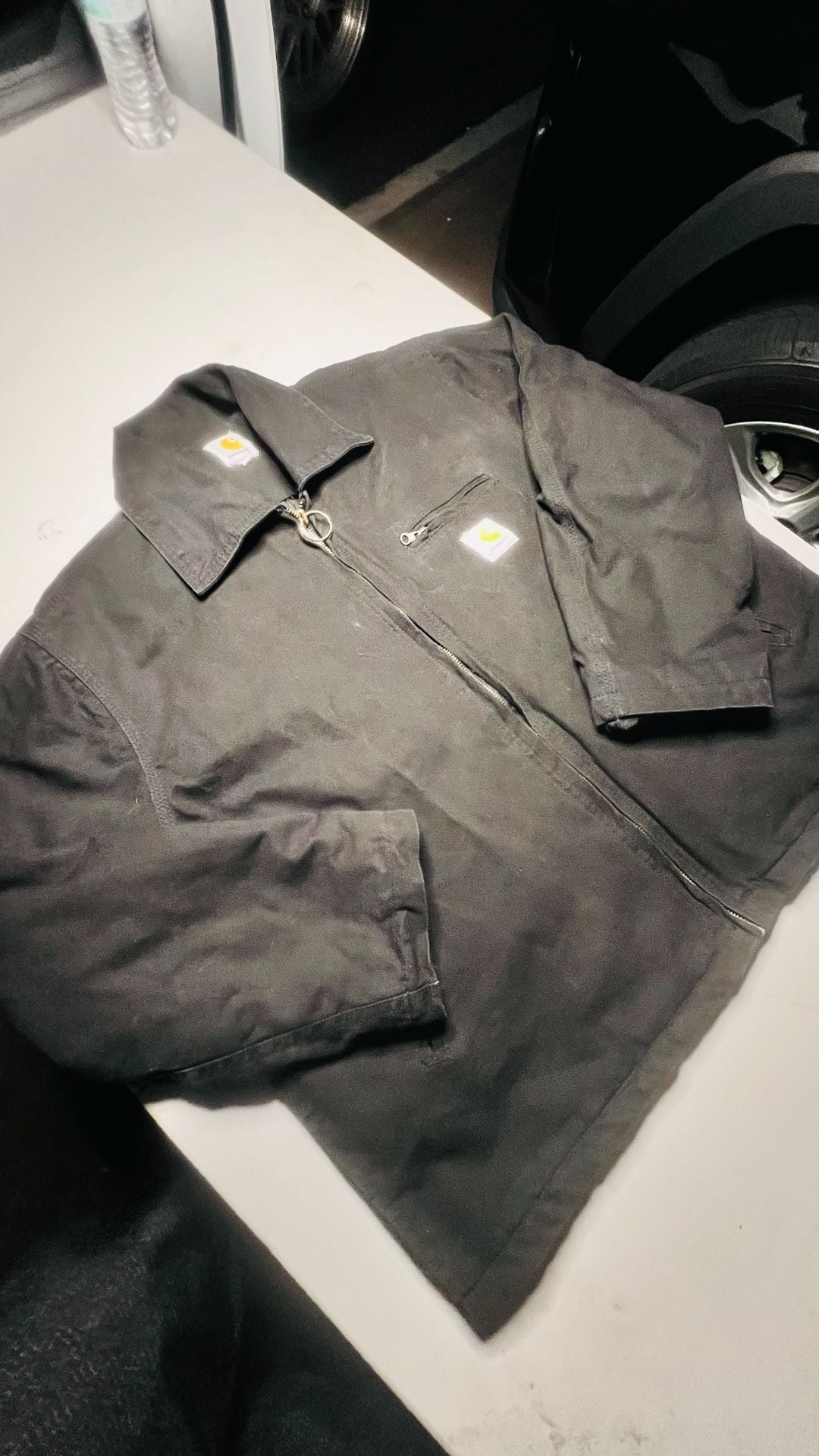 Vintage Carhartt J01 Detroit Duck Canvas Blanket-Lined Work Jacket 6