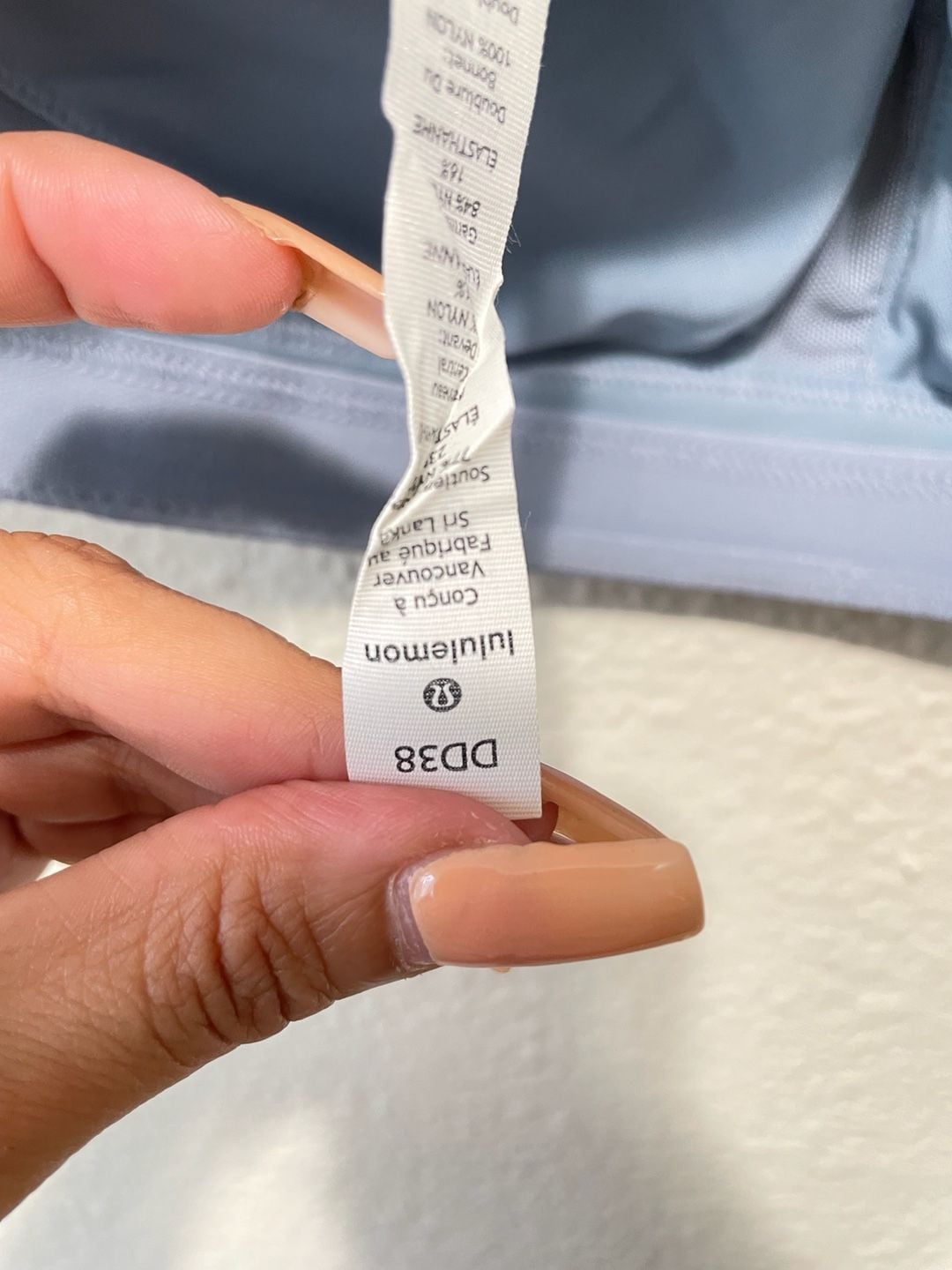 Lululemon Run Times Bra High Support Sports Bra DD38 5