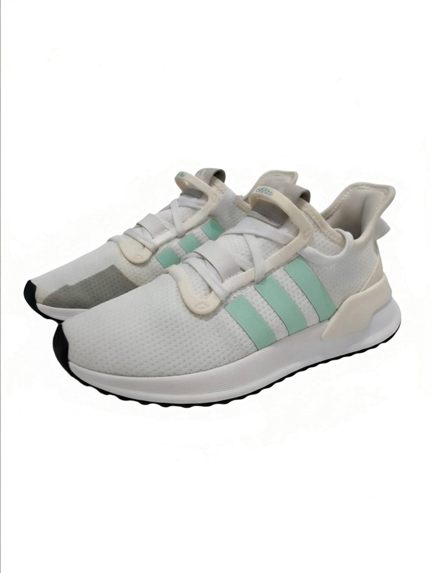 Adidas U_Path Run White and Teal Sneakers 2
